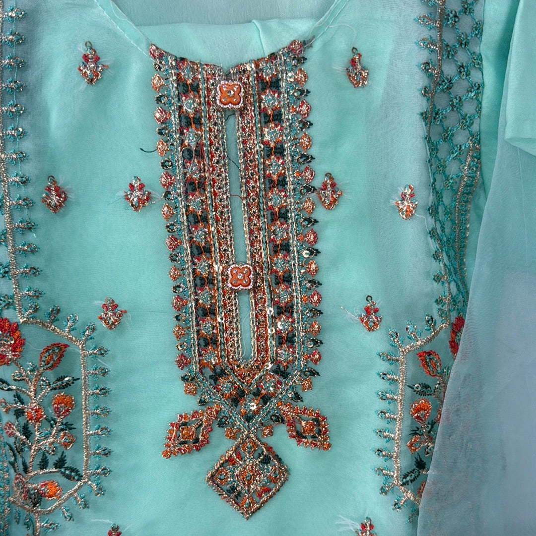 Girls shirt trouser set BC15- Areeba's Couture