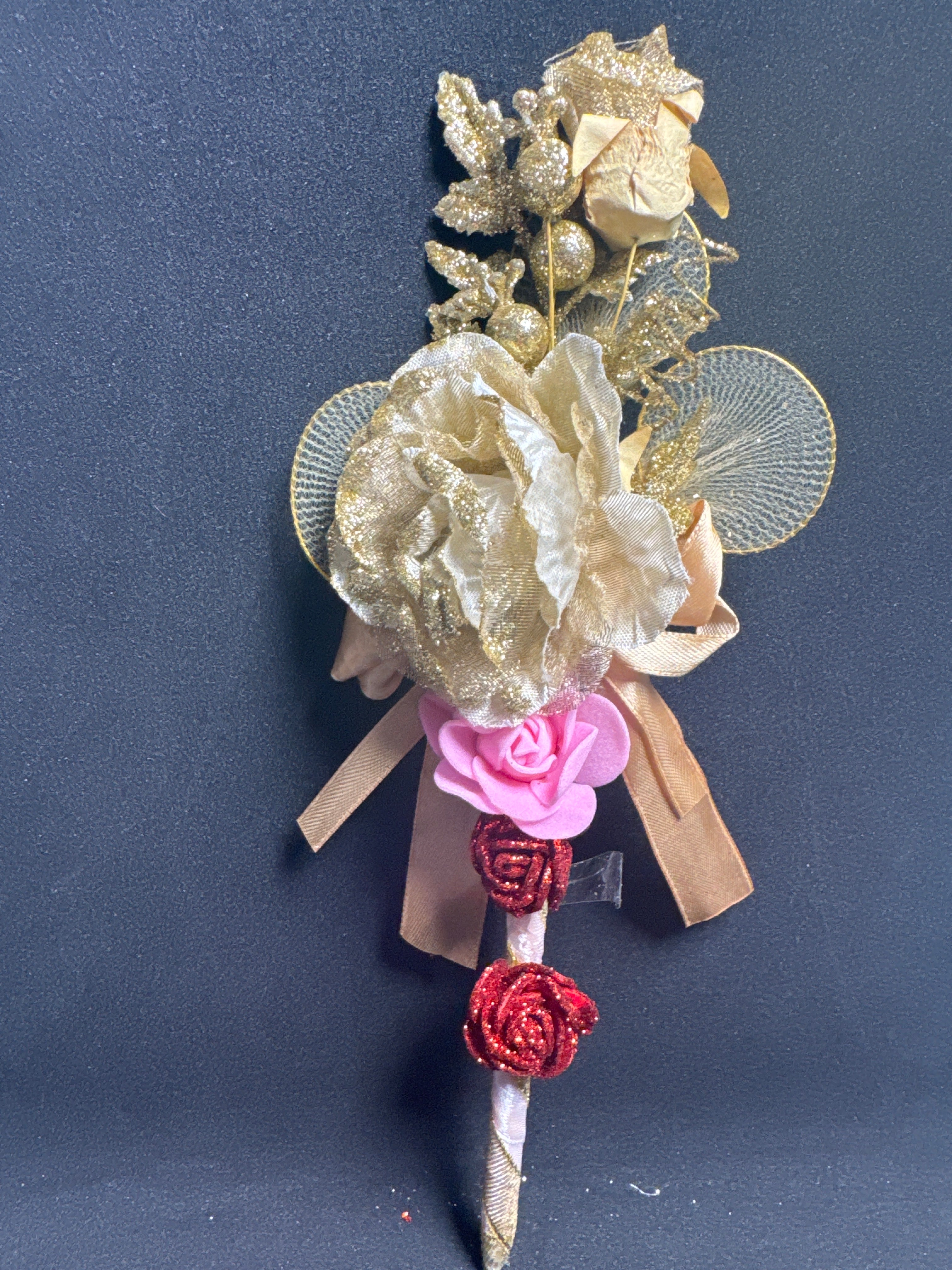 Bridal Nikah Pen D53 - Decorated Bridal Pen for Brides to Sign Nikah Documents Matching Attire