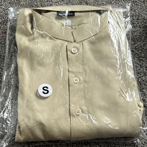 Gents beige Pakistani Salwar kameez suit YC003- Areeba's Couture