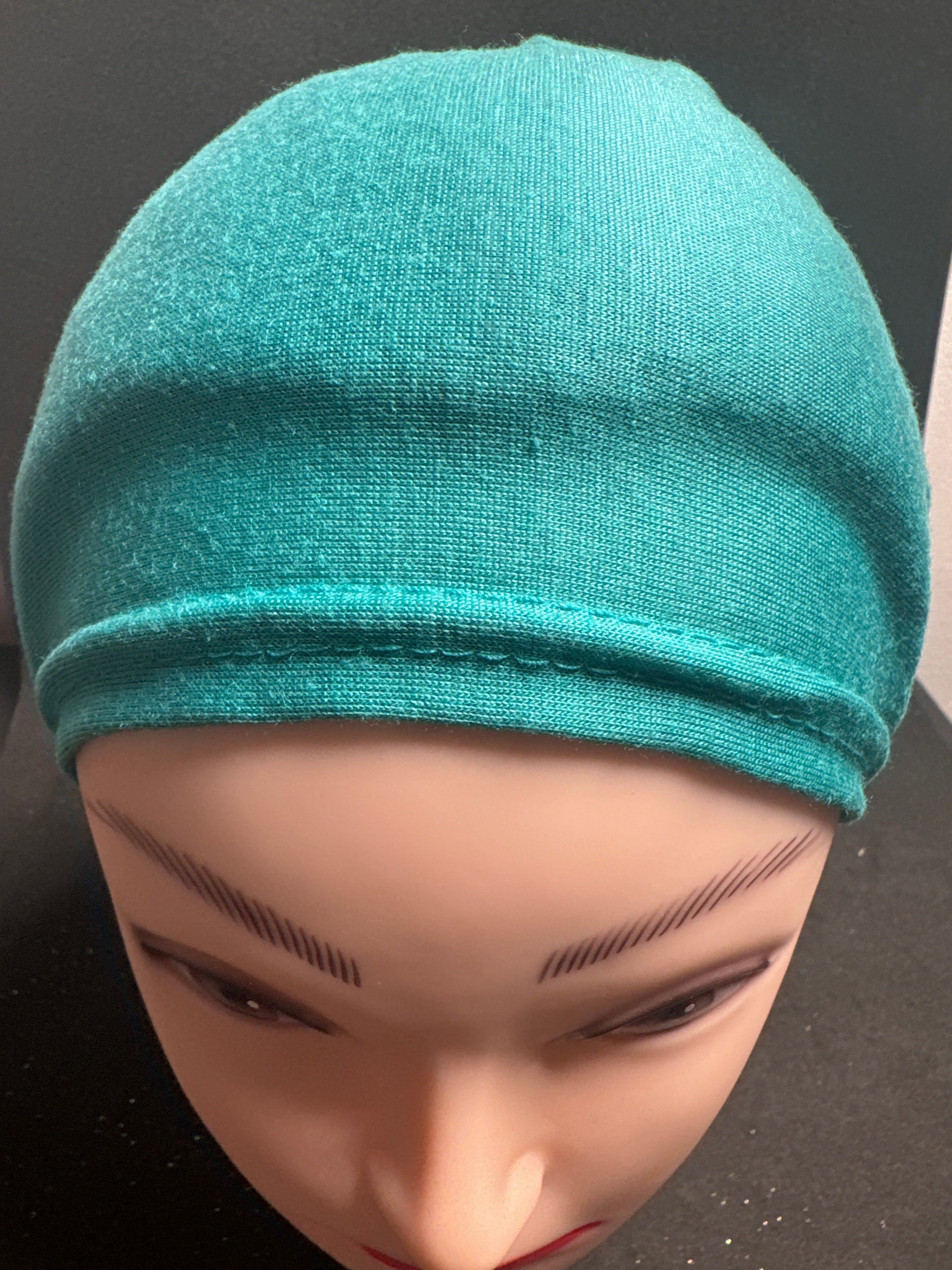 Women Hijab cap in Jersey Purple fabric HC49