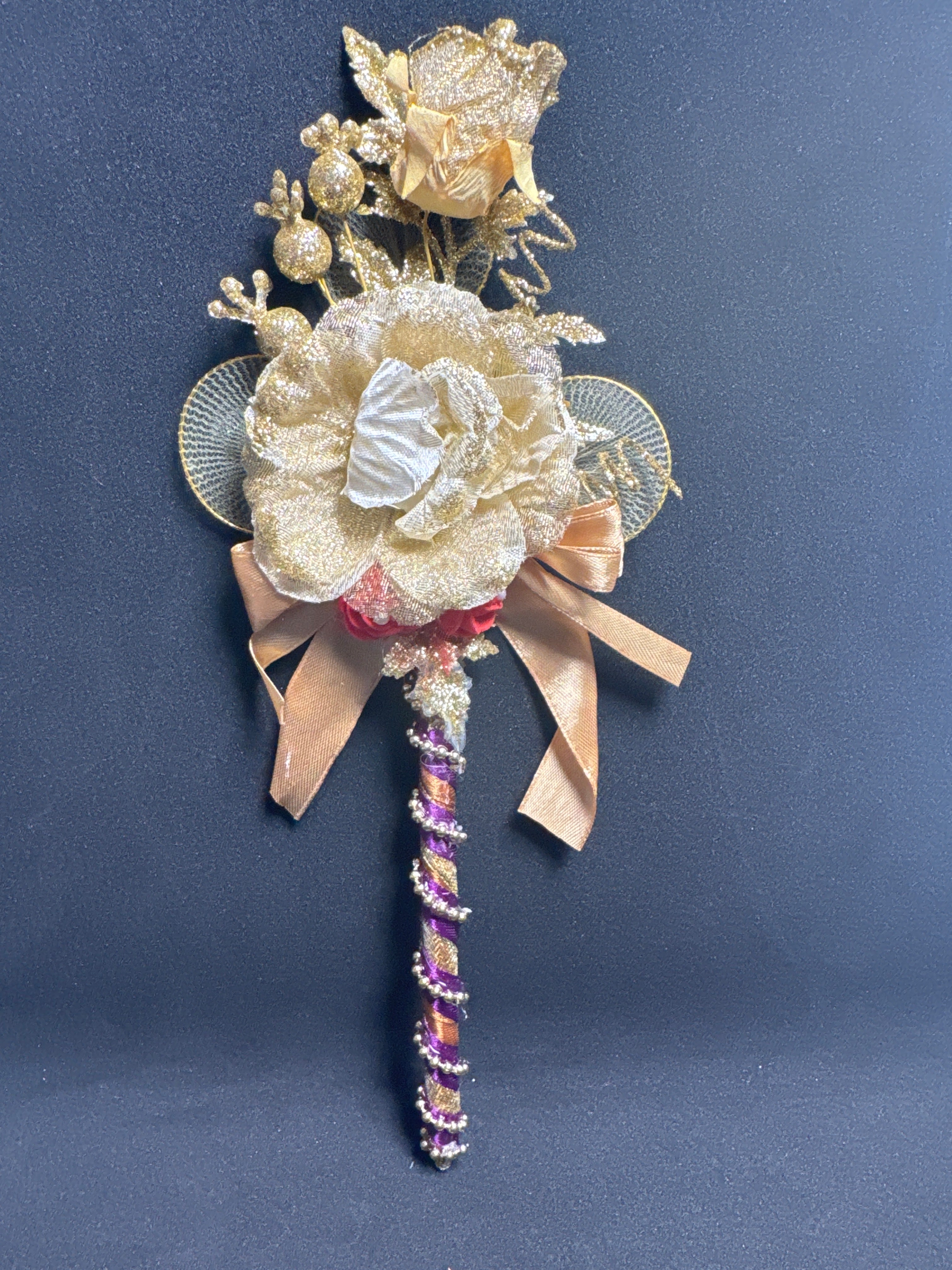Bridal Nikah Pen D52 - Decorated Bridal Pen for Signing Nikah Documents - Matching Attire Accessory - Elegant and Stylish