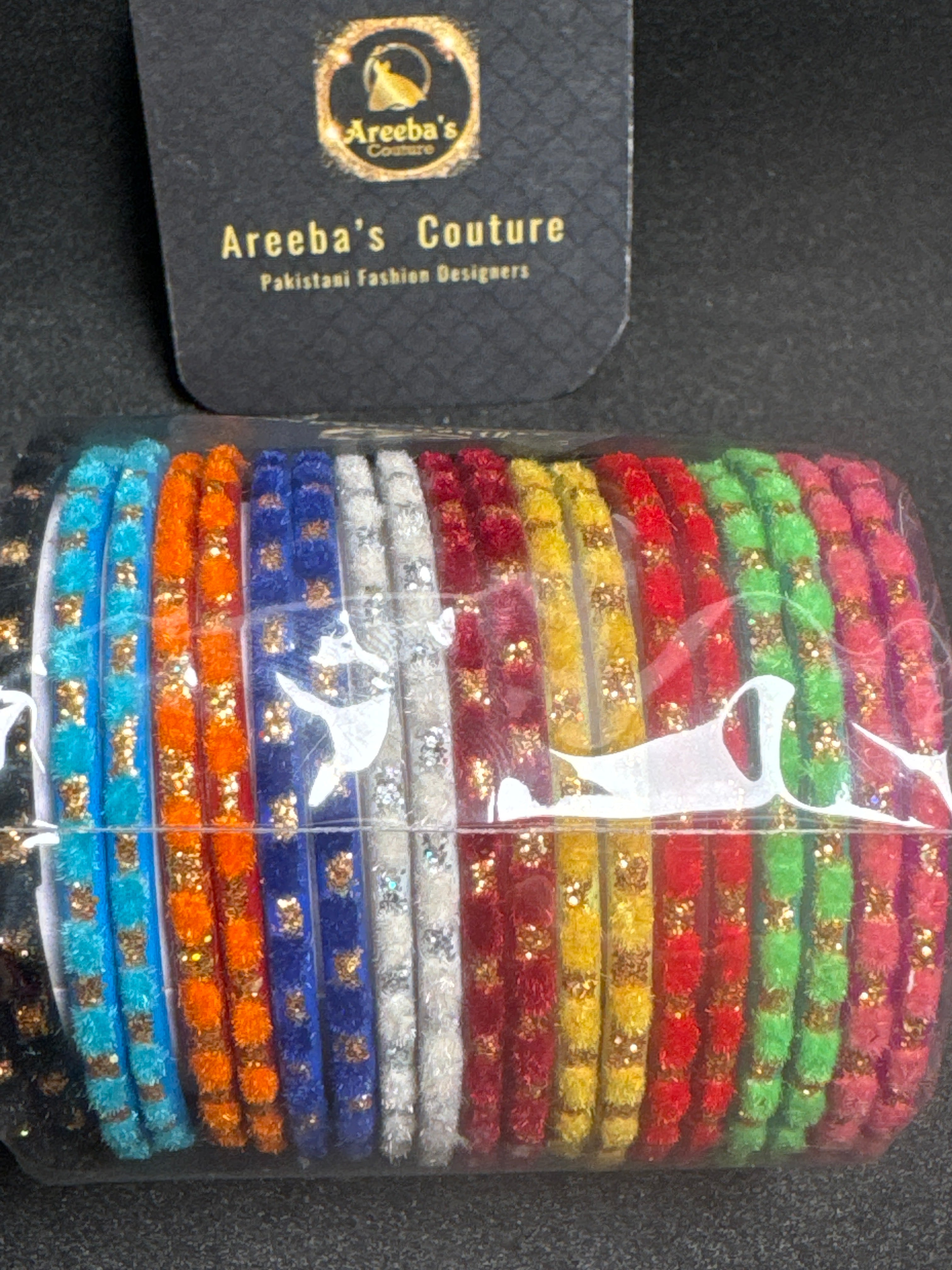 Girls bangles in multi colour A7