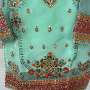 Girls shirt trouser set BC15- Areeba's Couture