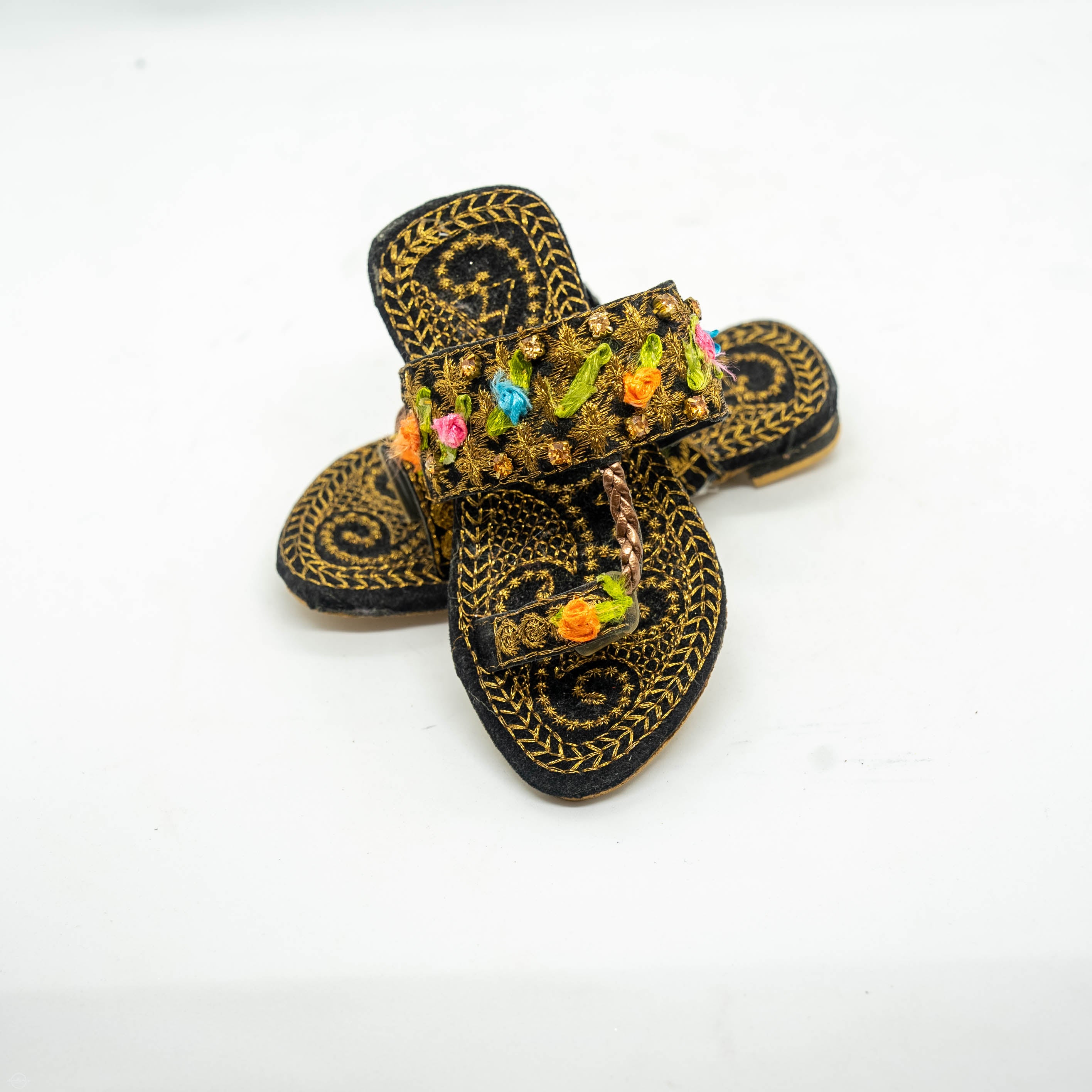 Kolapuri for Girls - Traditional Soft Leather Shoes with Intricate Detailing and Soft Comfort for Little Ones