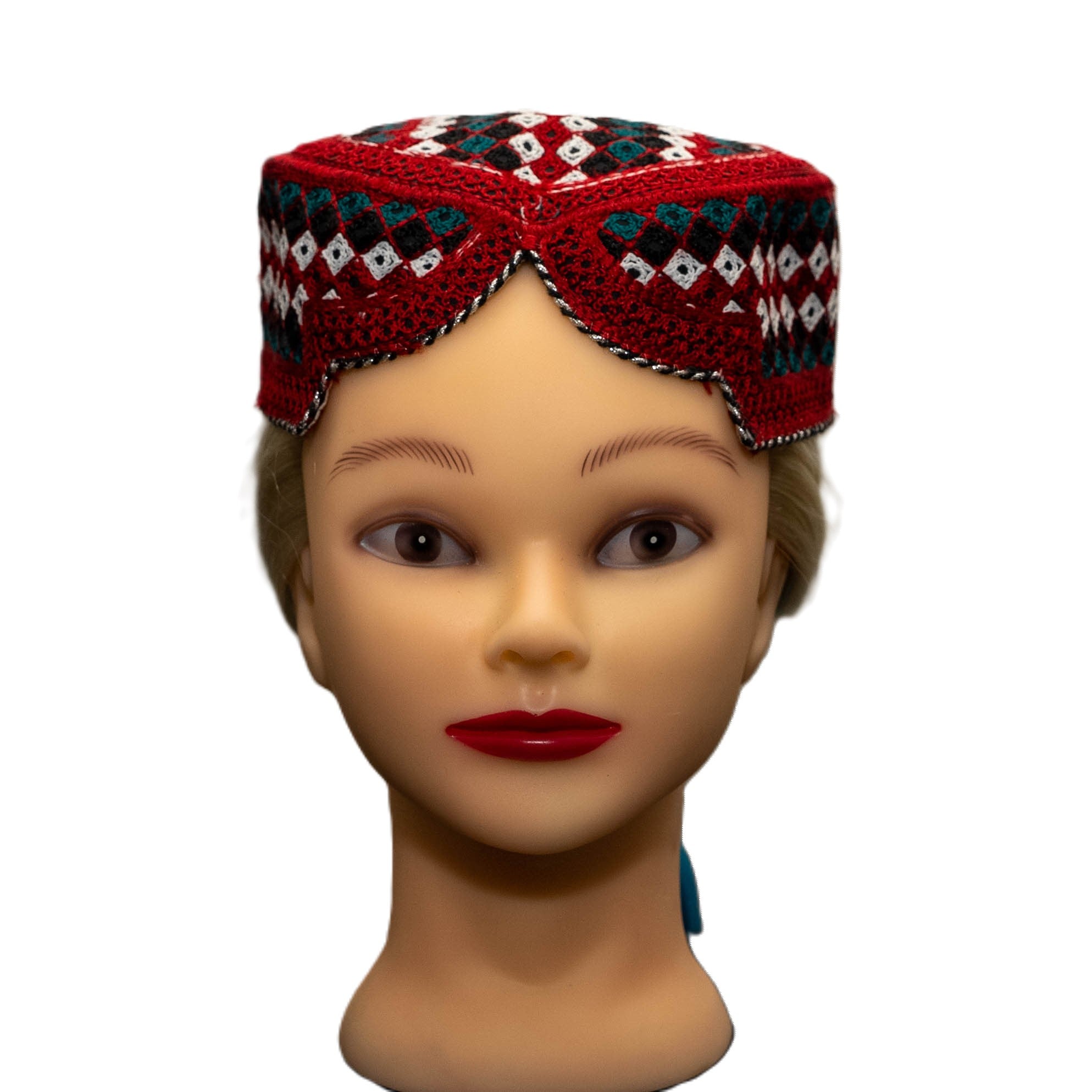 Afghan Hat 2 - Traditional Boys' Hat with Unique Design & Quality Materials for Warmth and Protection in Cooler Weather