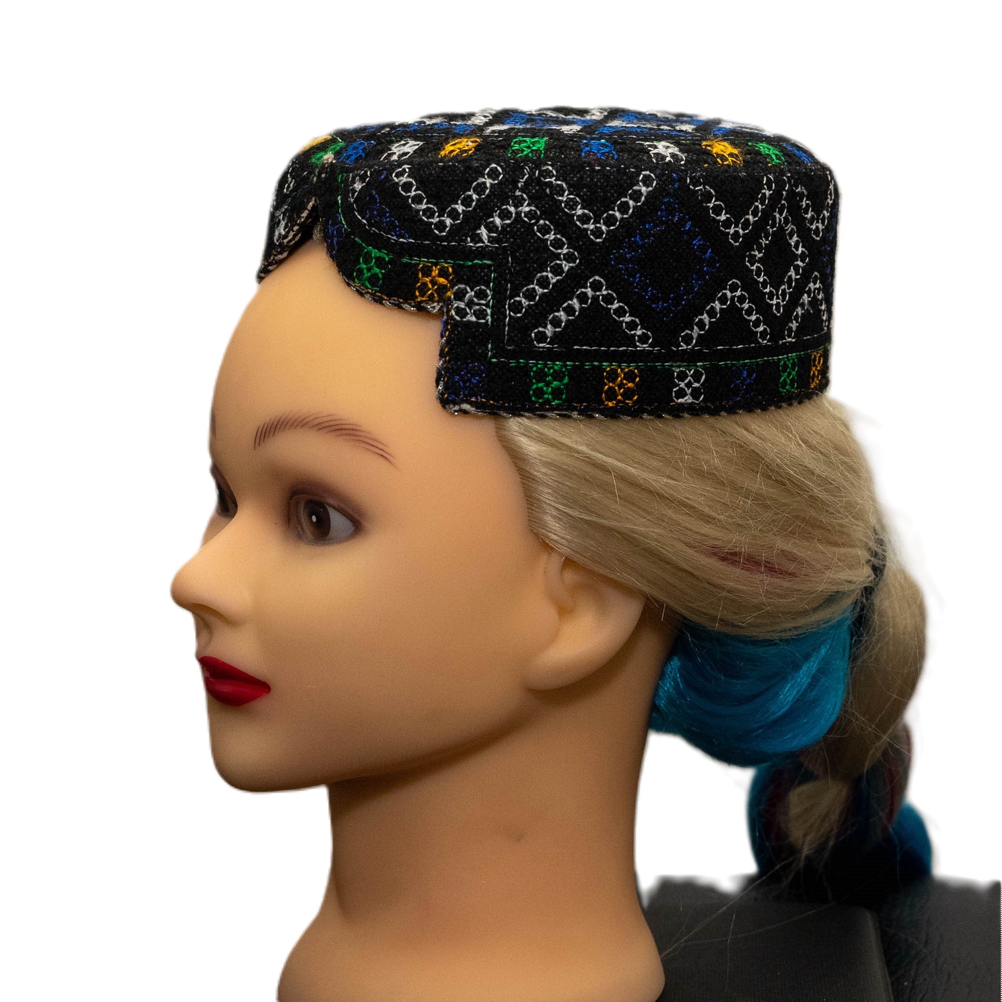 Afghan Hat 9 - Traditional Afghan Fashion Handcrafted Cultural Significance Versatile Usage for Any Occasion