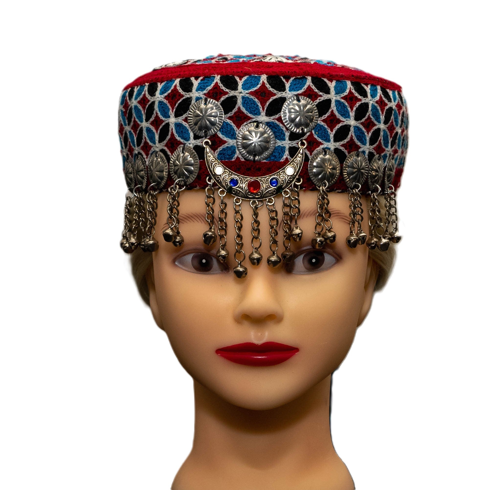 Afghan Hat 10 - Traditional Girls' Hat with Unique Flair and Cultural Touch for Stylish Outfits
