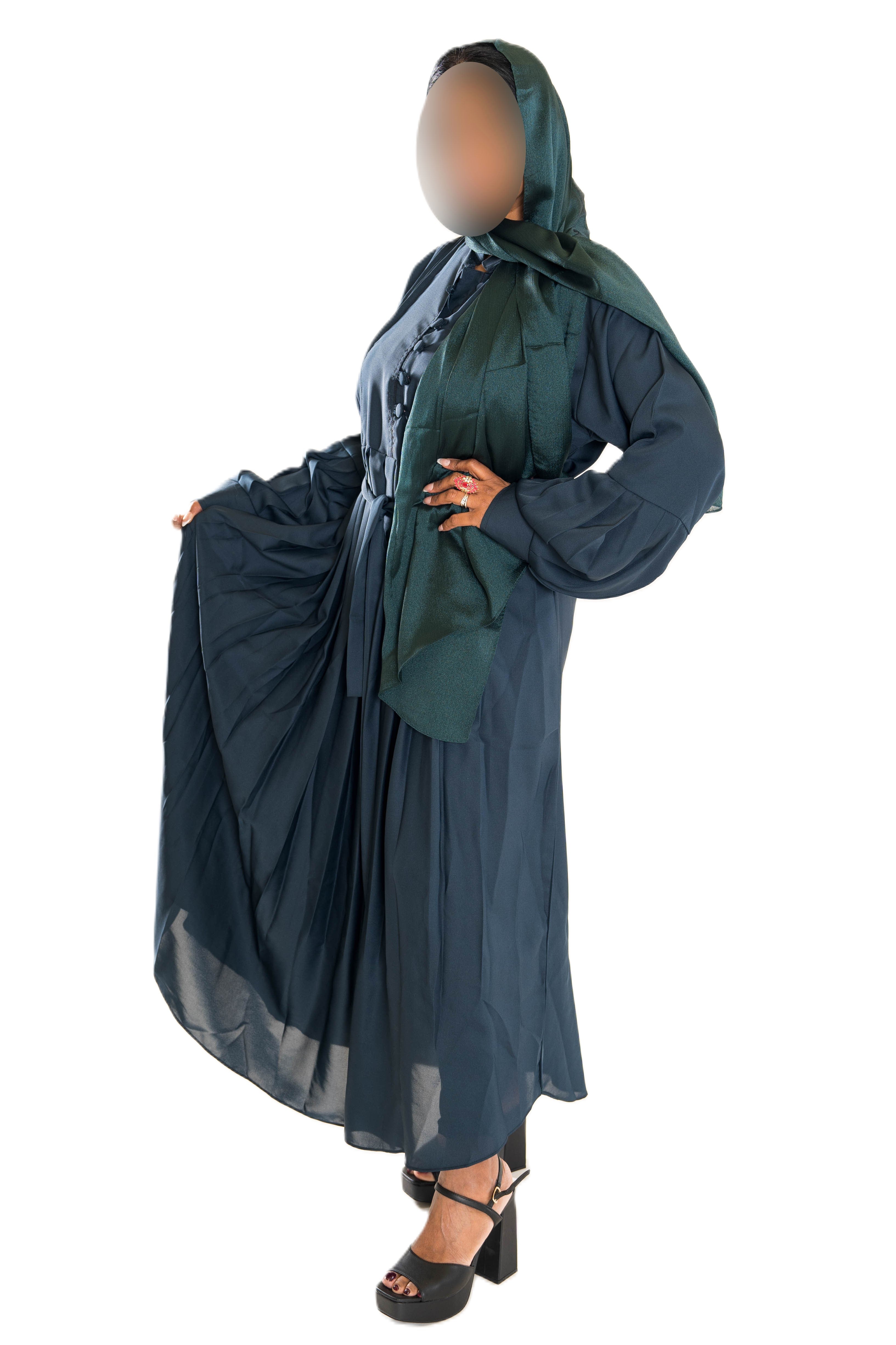 Maxi Abaya in Six Stunning Colours High-Quality Fabric Flattering Comfortable Fit Versatile for Any Occasion