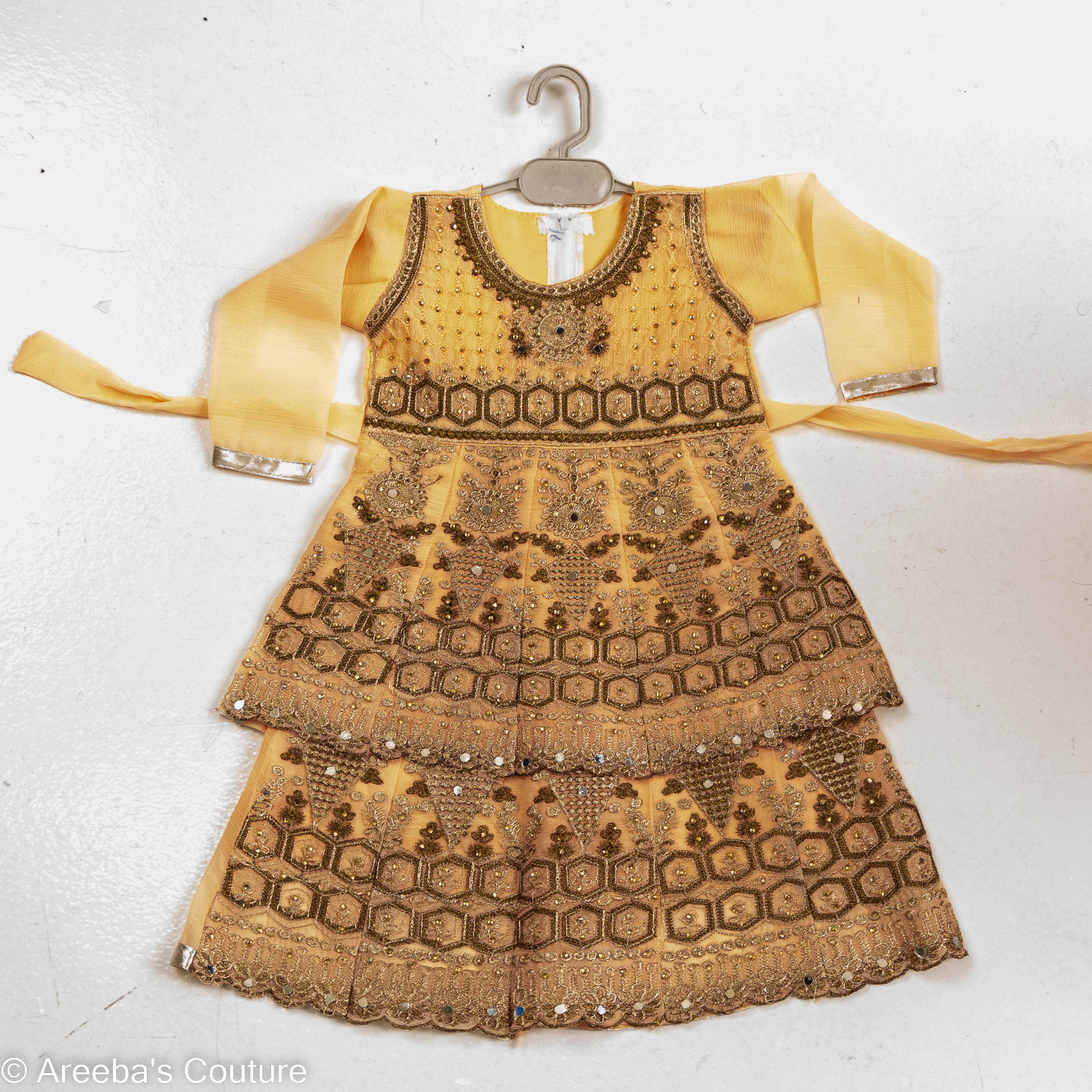 Peach lehnga set
