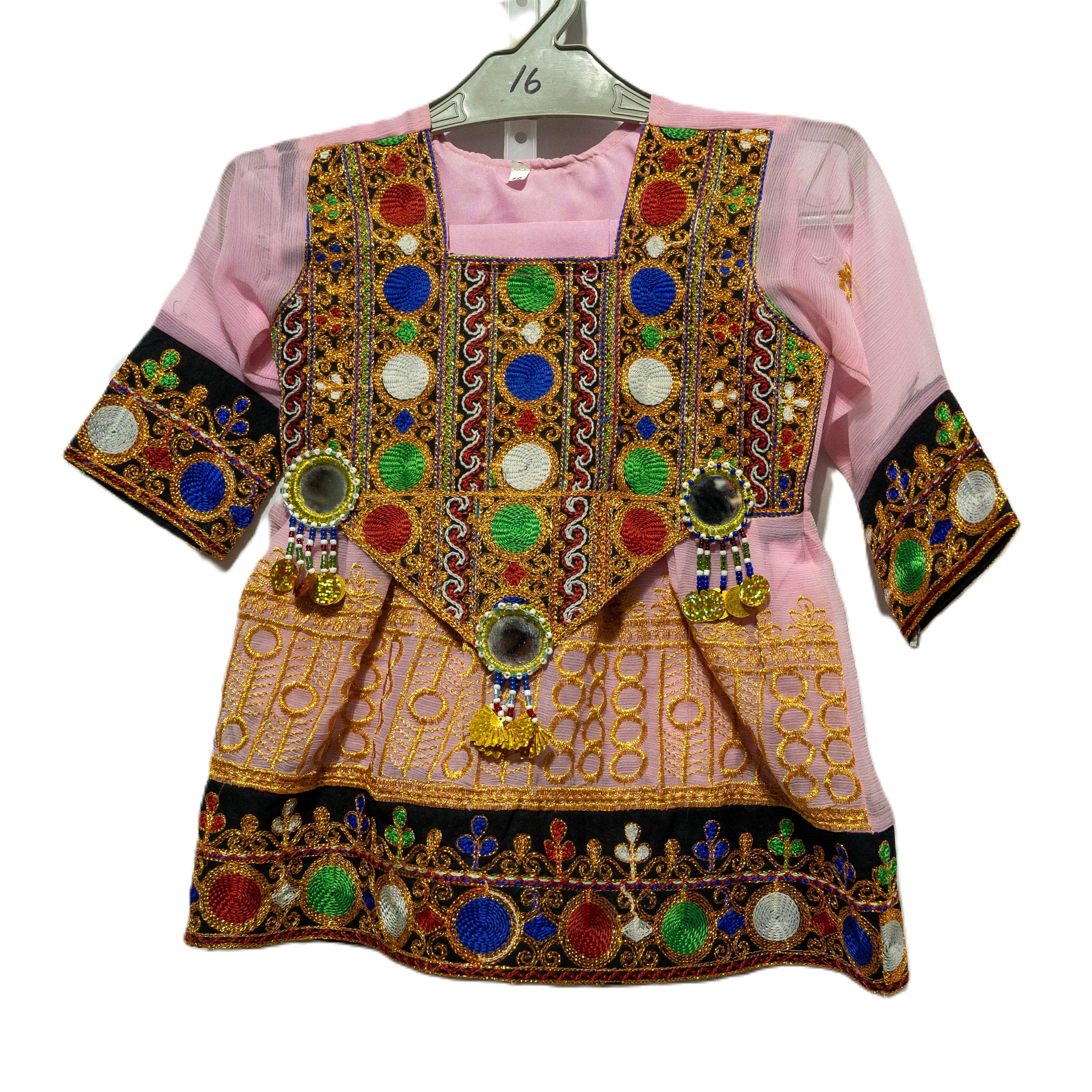 Elegant Pink Afghan Frock for Women High-Quality Fabric Exquisite Craftsmanship Summer Special Occasions Clothes