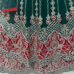 Girls lengha set BC18- Areeba's Couture