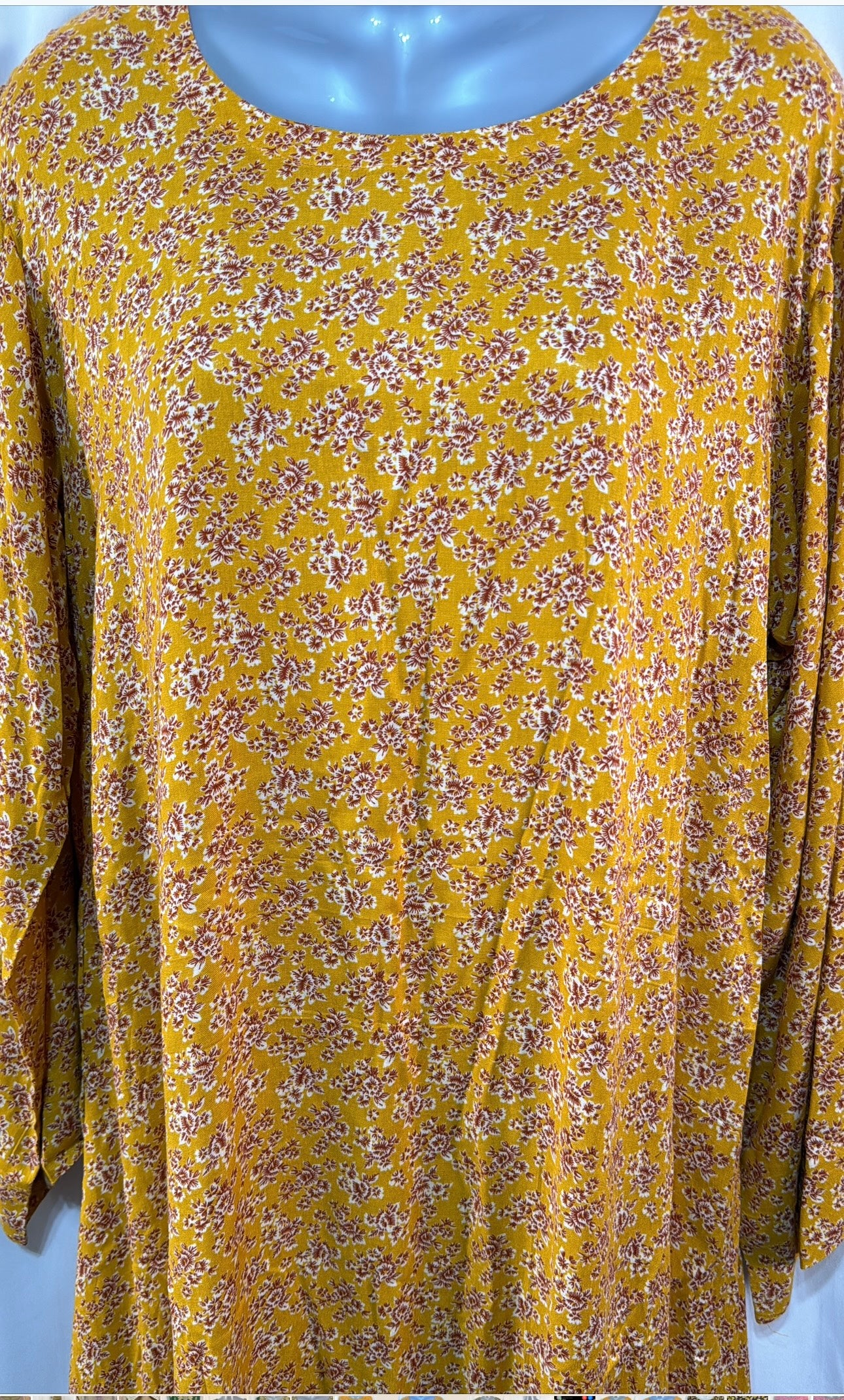 Long Arabic Linen Dress 4