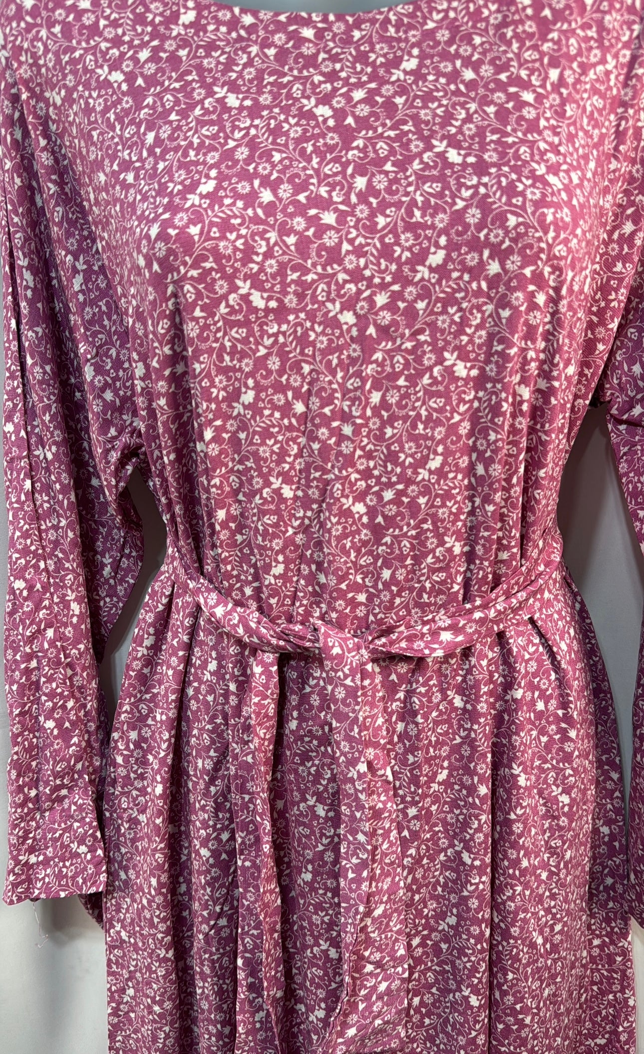 Long Arabic linen dress 6