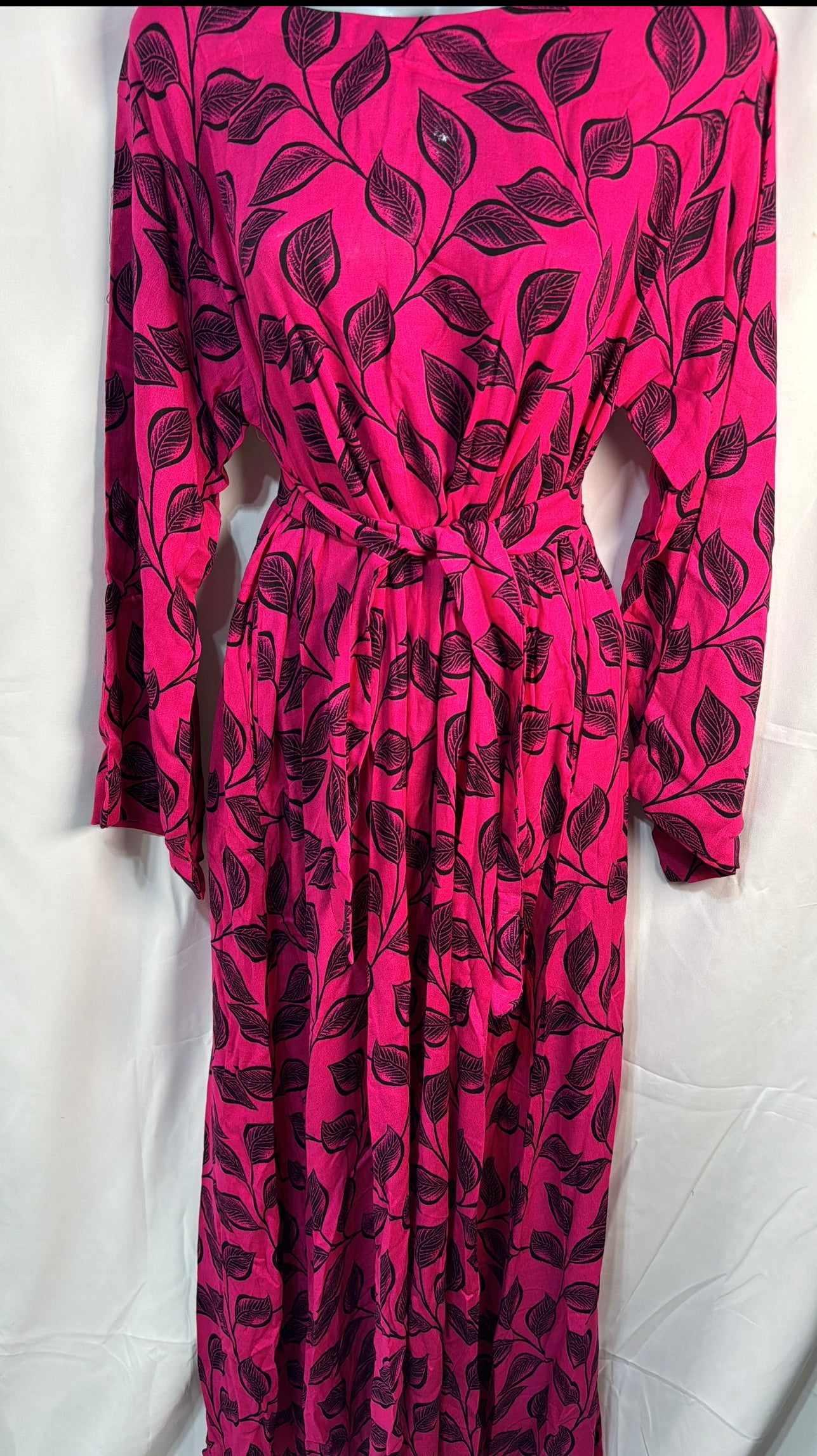 Arabic linen long dress 2