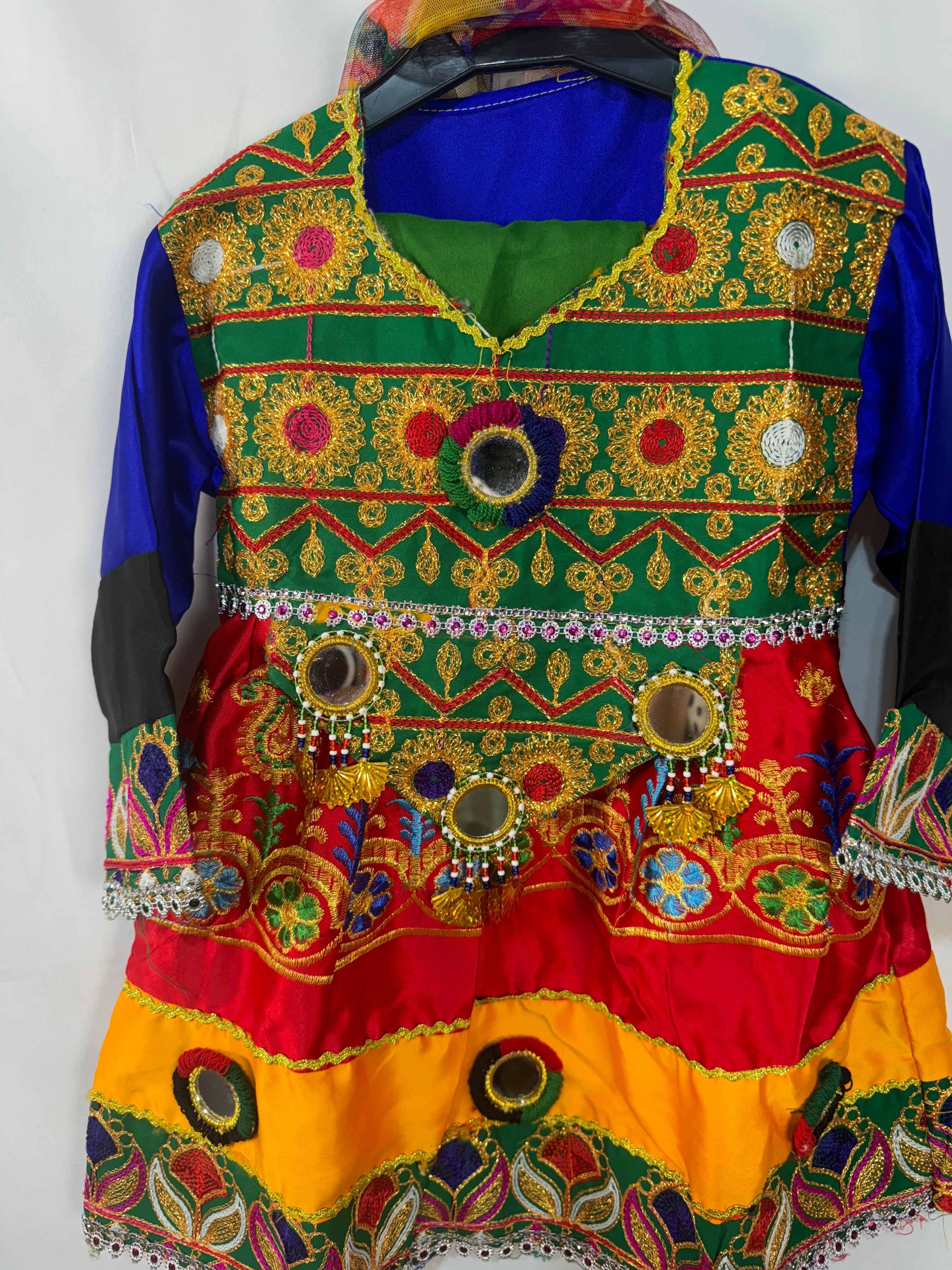 Girls Afghan dress