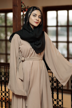 Rodeo Dust Afifa Abaya- Areeba's Couture