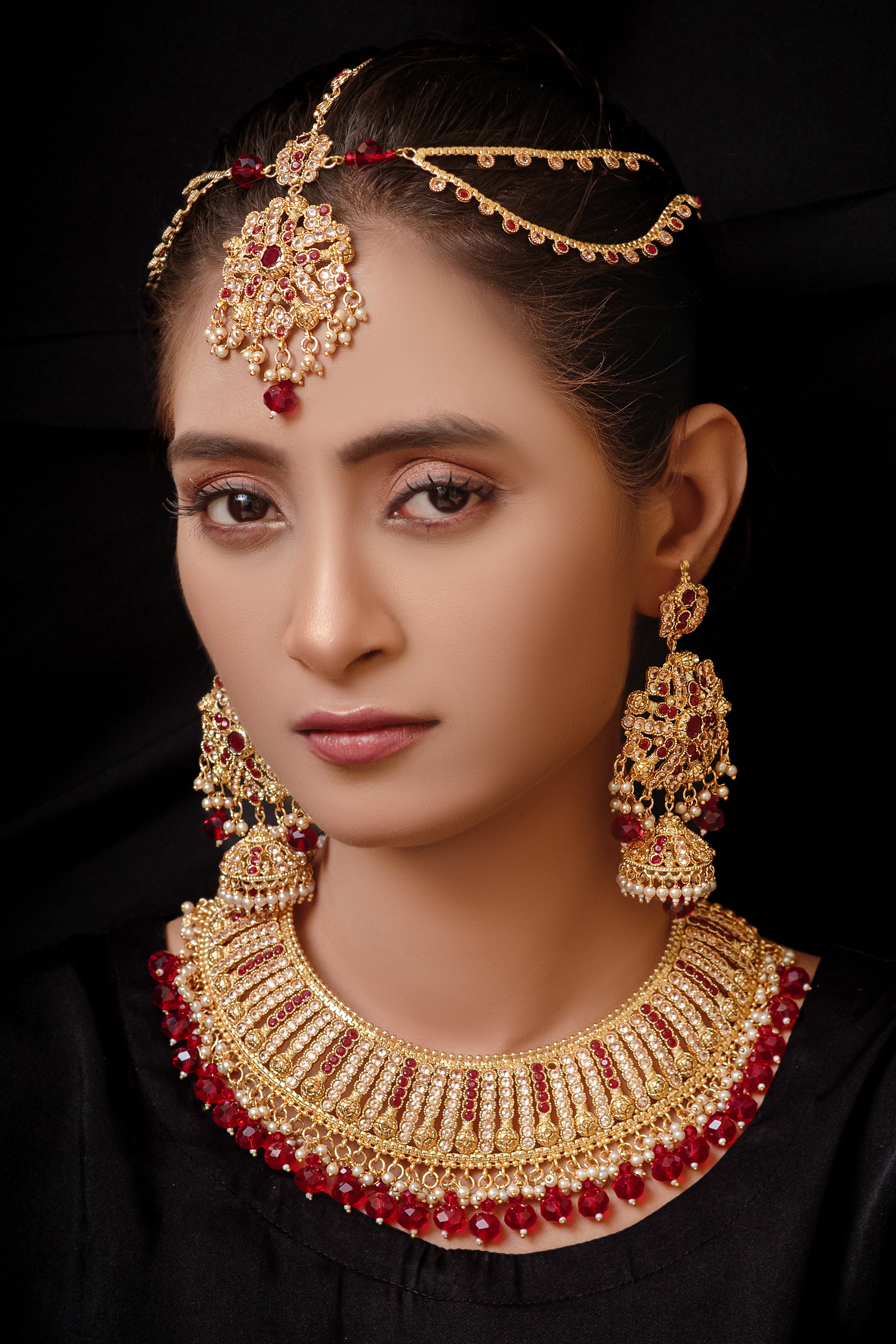 Kundan Artificial Jewellery set1- Areeba's Couture
