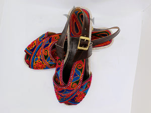 Ladies Peshawar chappal- Areeba's Couture