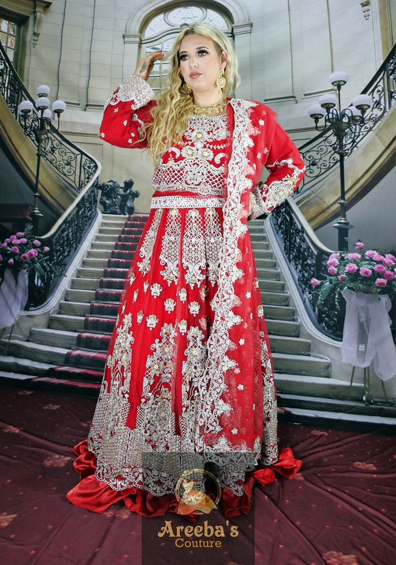 Maria b 2024 bridal lehenga