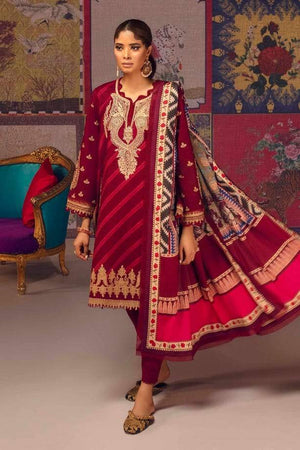 SANA SAFINAZ MAHAY NK19A 3PCS- Areeba's Couture