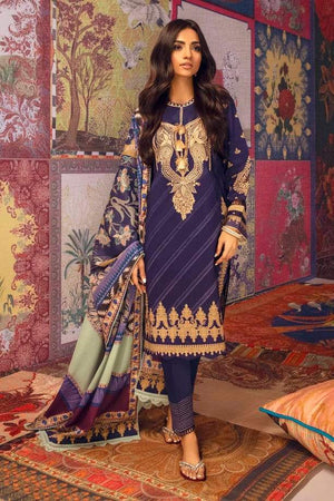SANA SAFINAZ MAHAY NK19B 3PCS- Areeba's Couture