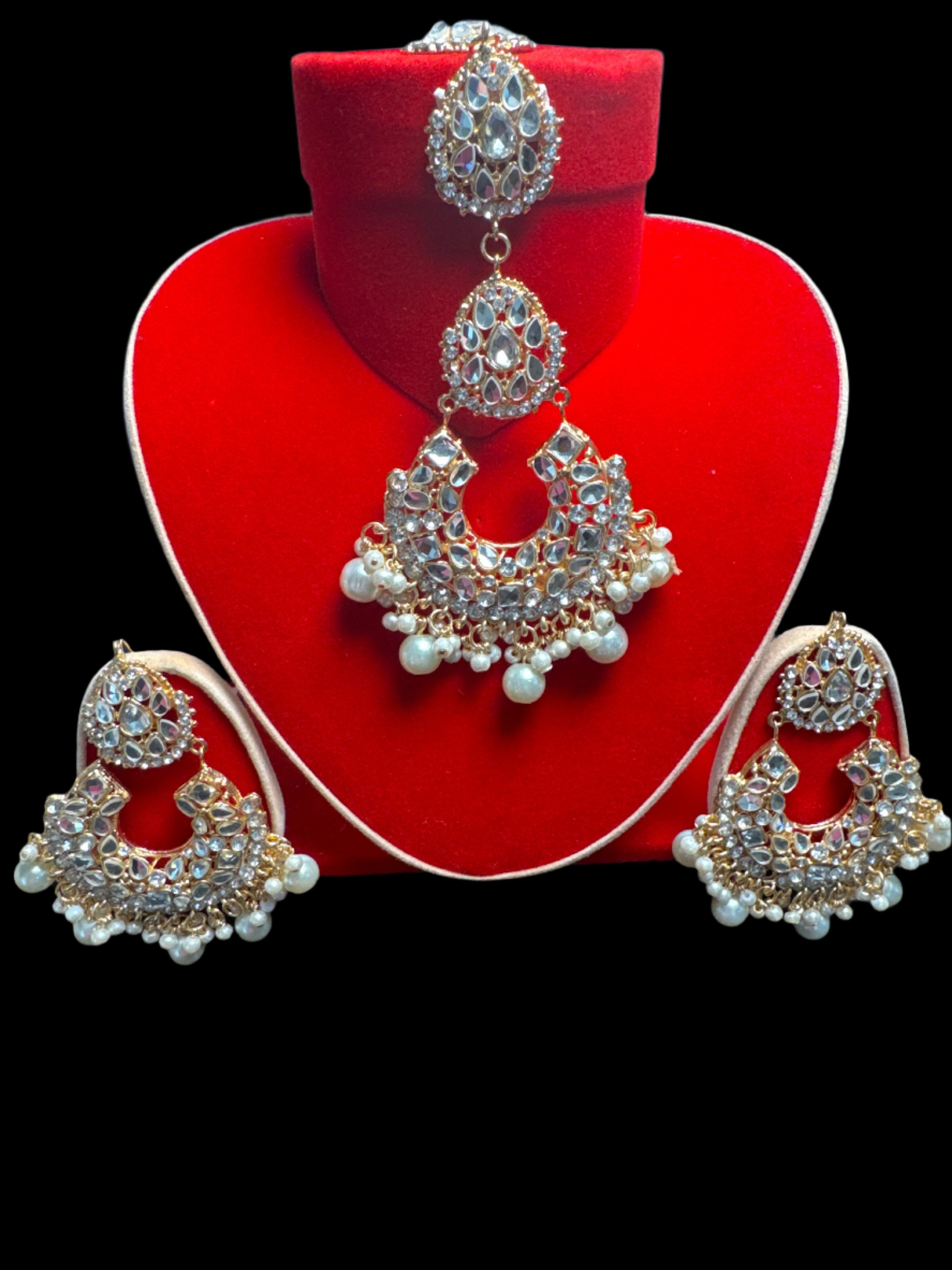 Teeka - Bindia & Earring set TBE 06