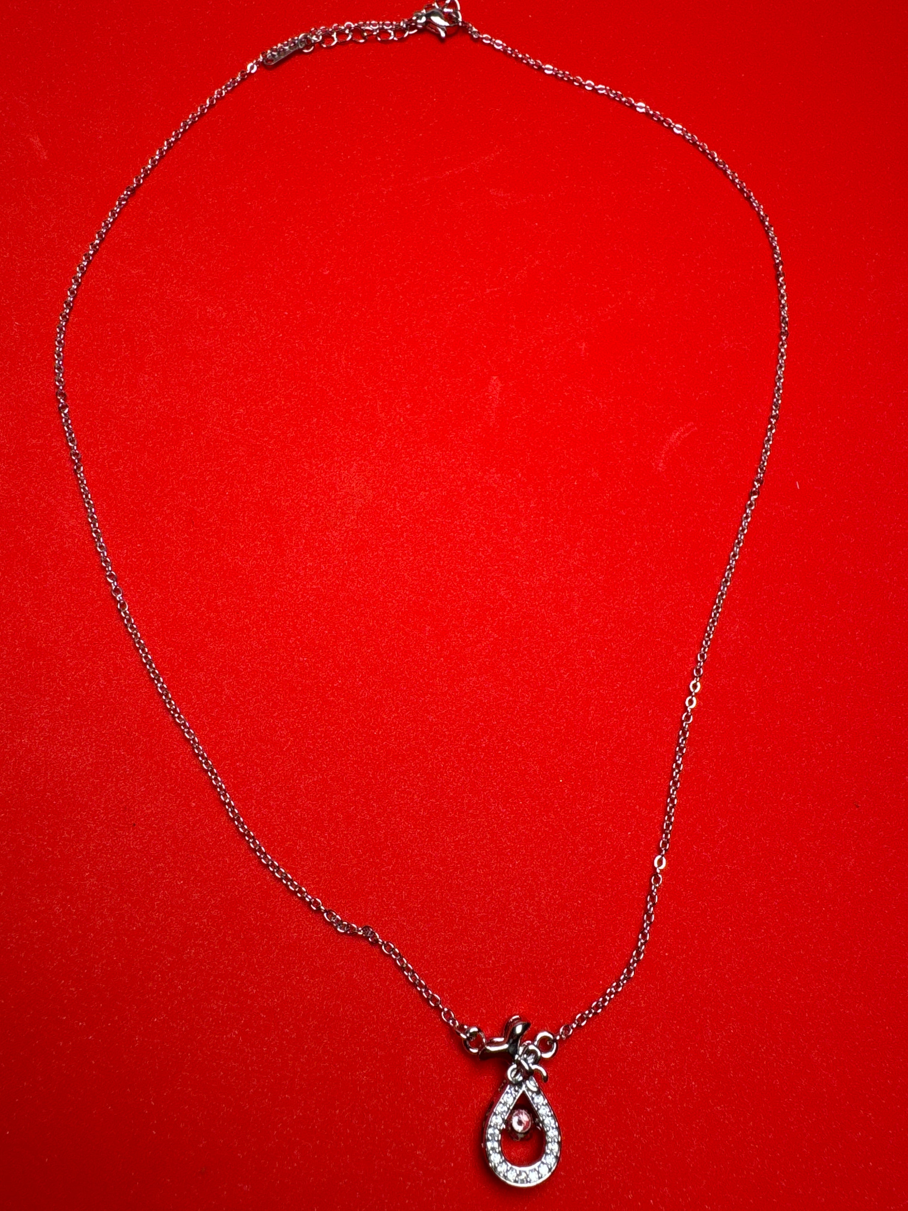 Sterling Silver chain with pendulum  BR 13