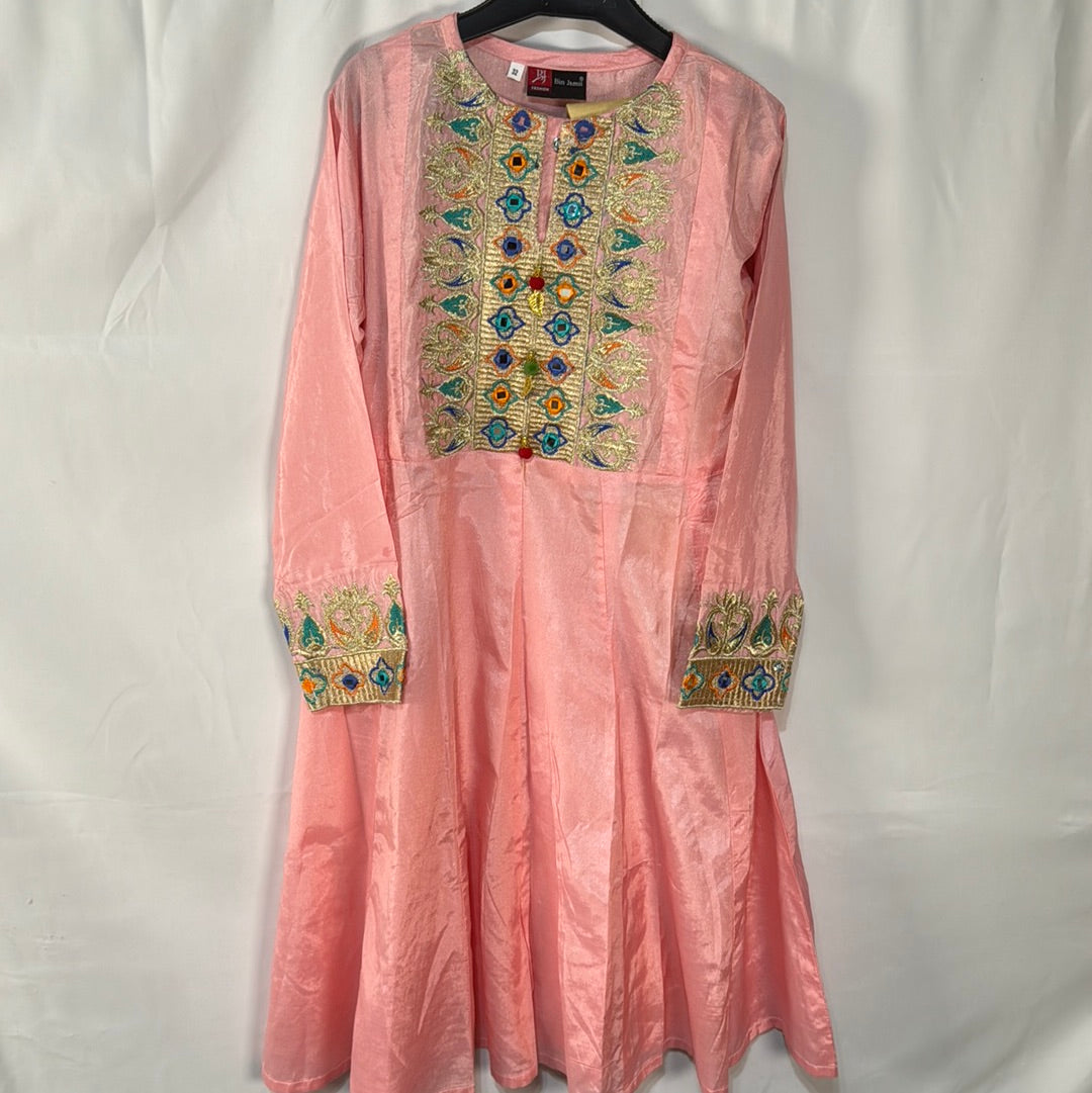 Girls Pakistani dress sb20- Areeba's Couture