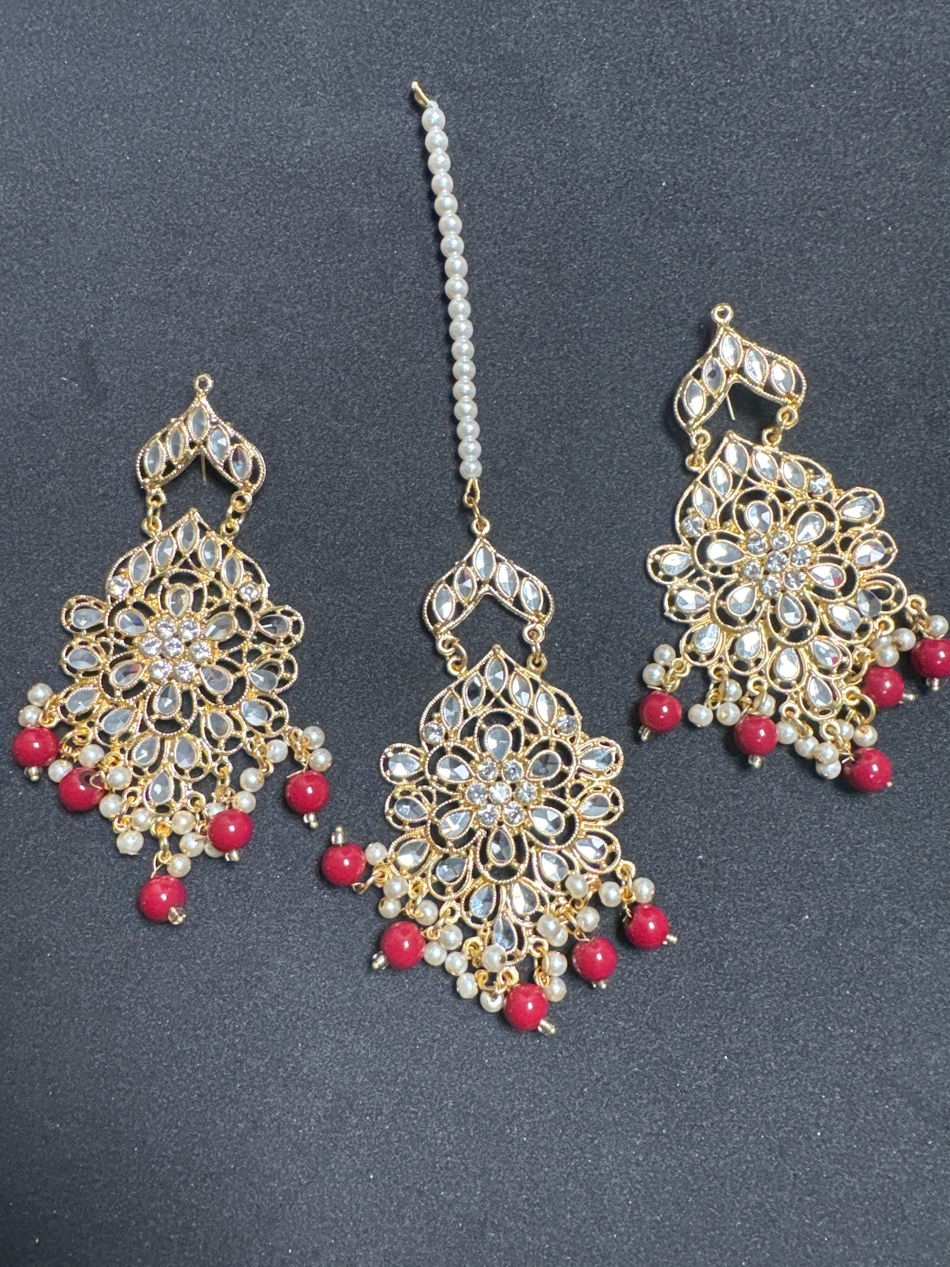 Teeka - Bindia & Earring set TBE 01