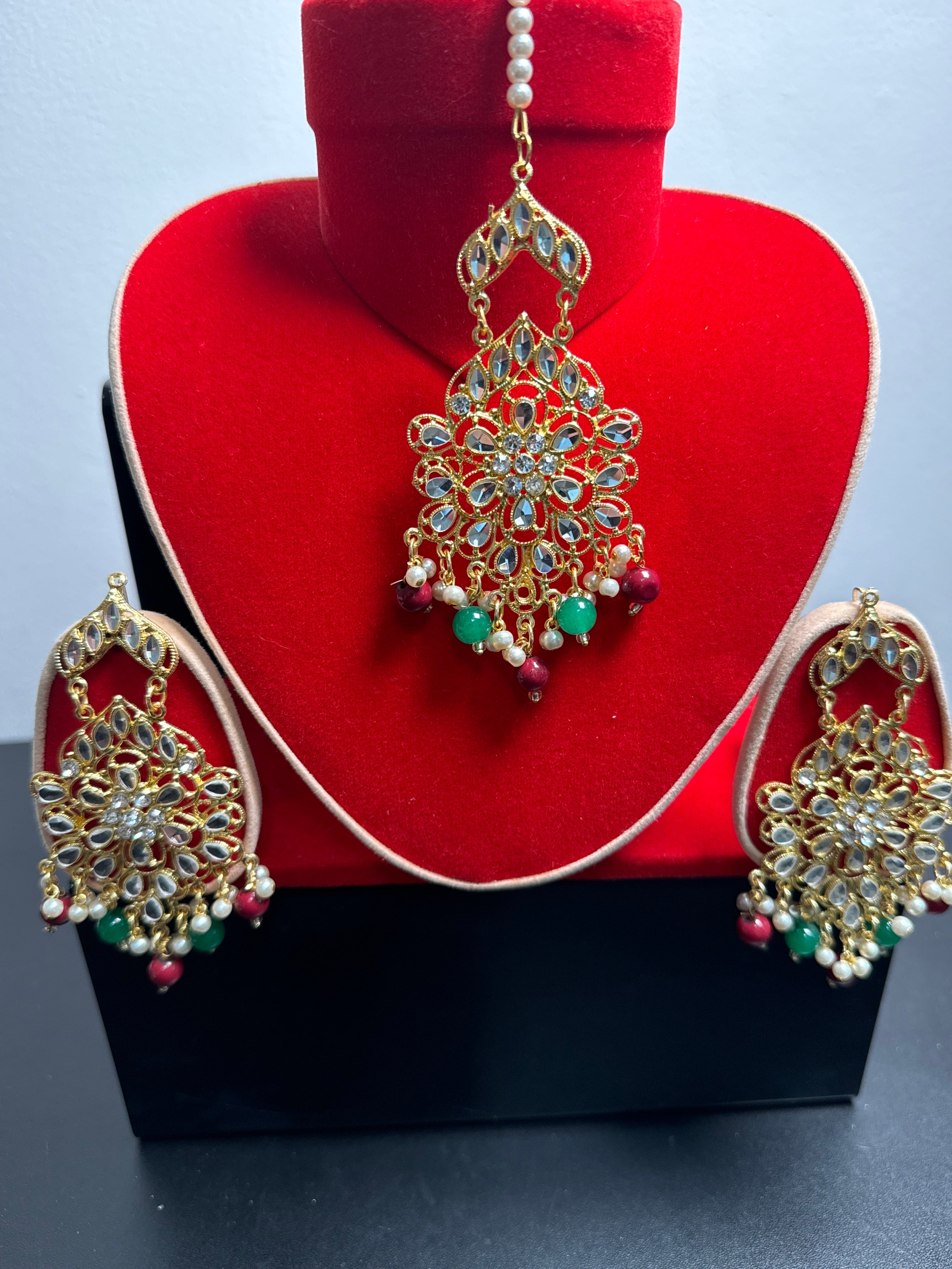 Teeka - Bindia & Earring set TBE 05