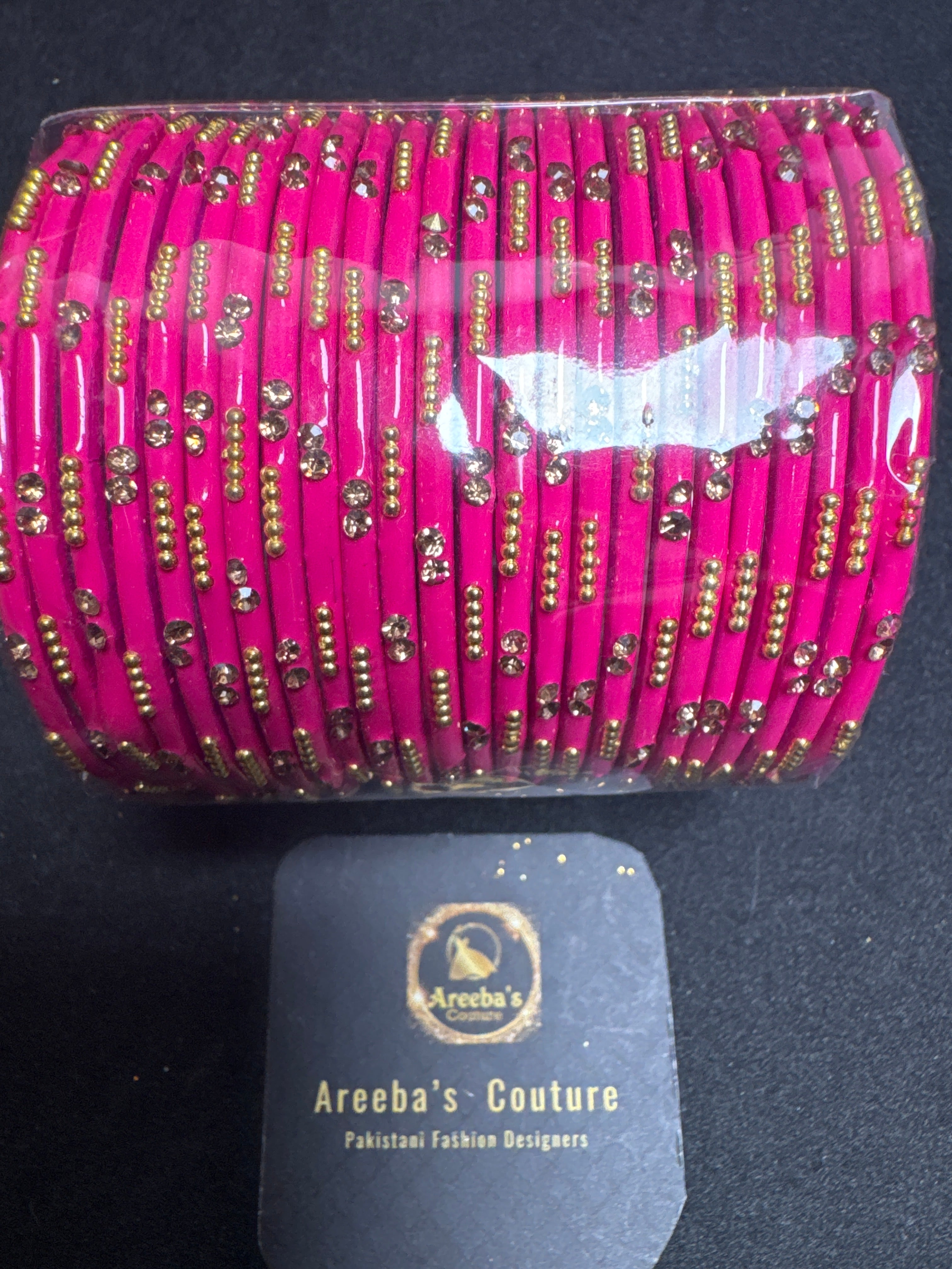 Pink bangles B6