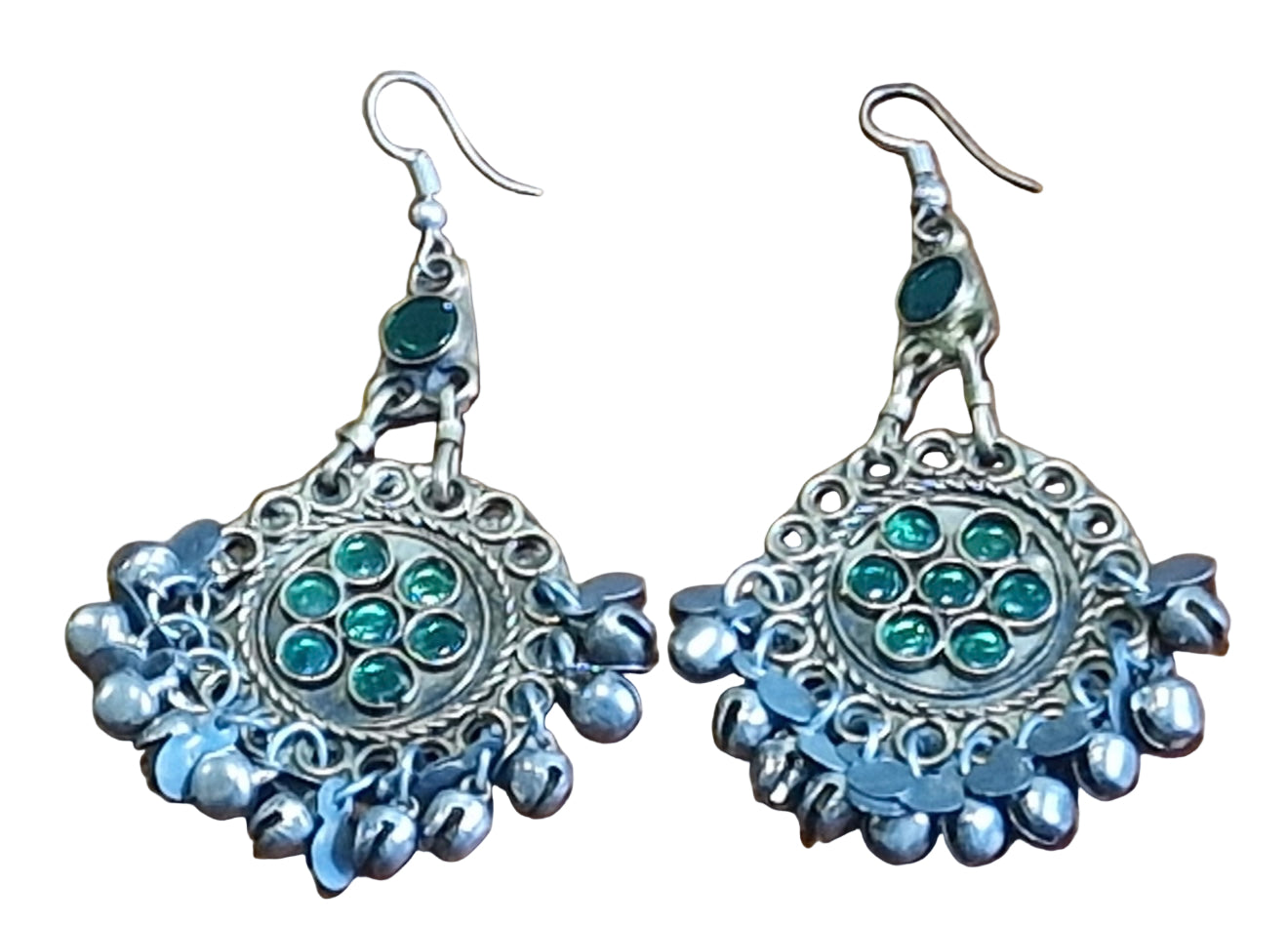 Afghan Handmade Oxidised Earrings for women High-Quality Material Long-Lasting Durability Versatile Design Comfortable Everyday wear