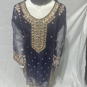 Girls  blue DBJJ05- Areeba's Couture