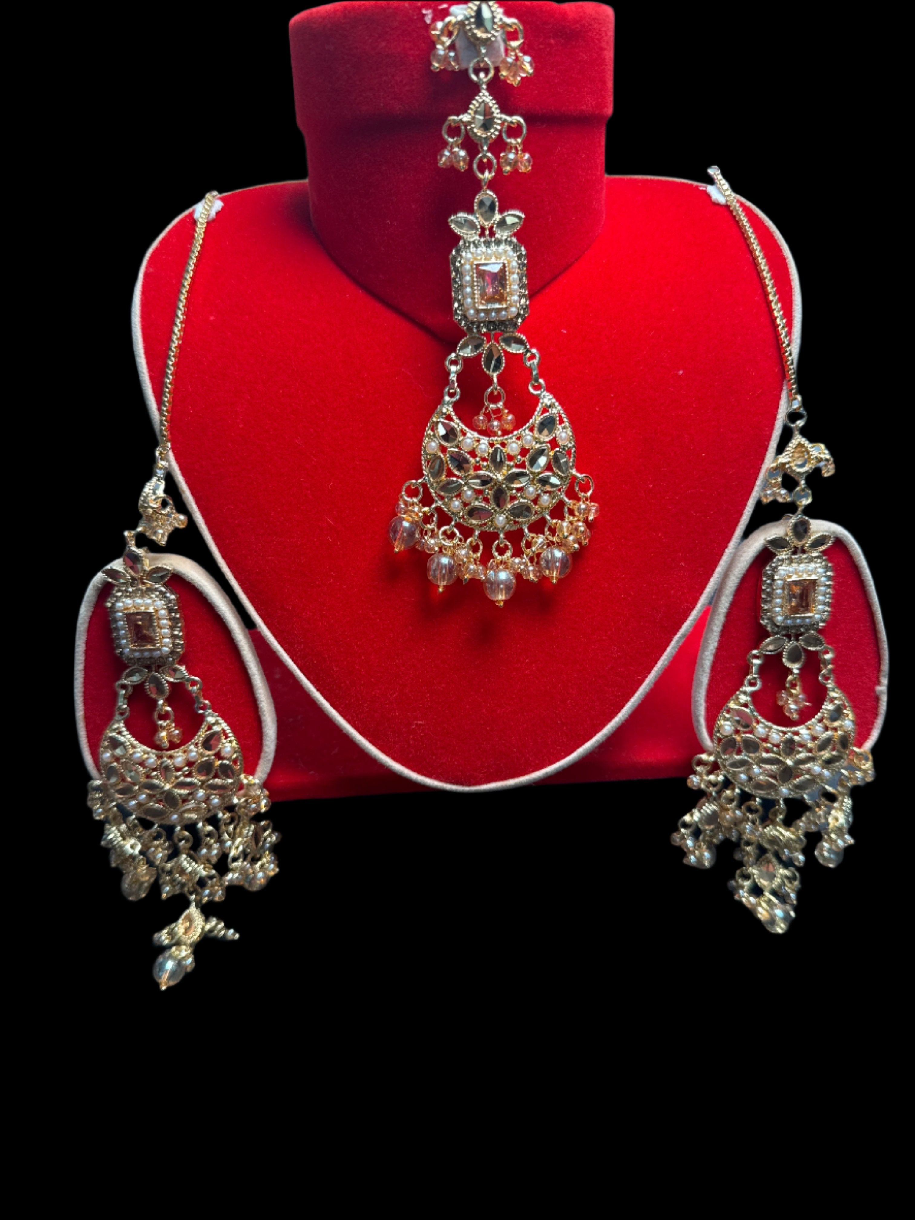 Teeka - Bindia & Earring set - TBE 09