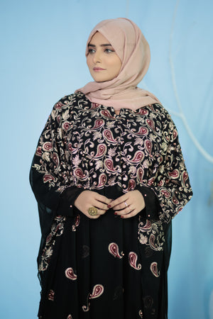 Butterfly Aamira Abaya v1- Areeba's Couture