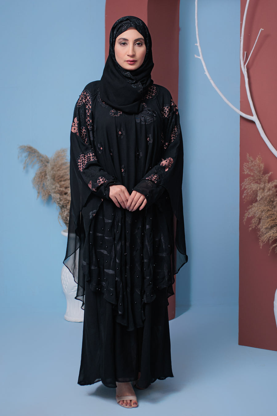 Butterfly Khairah Abaya- Areeba's Couture
