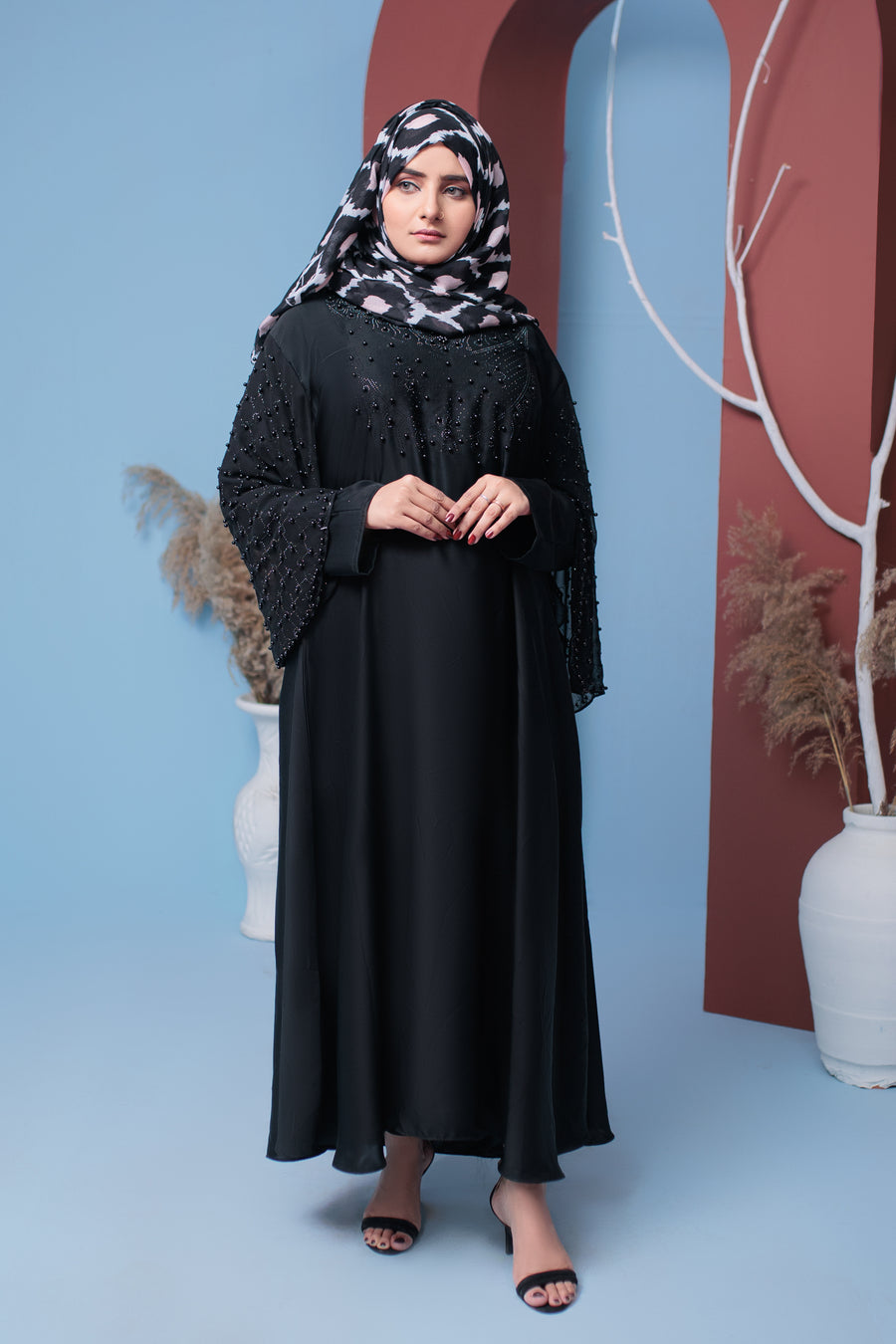 Lamia abaya- Areeba's Couture