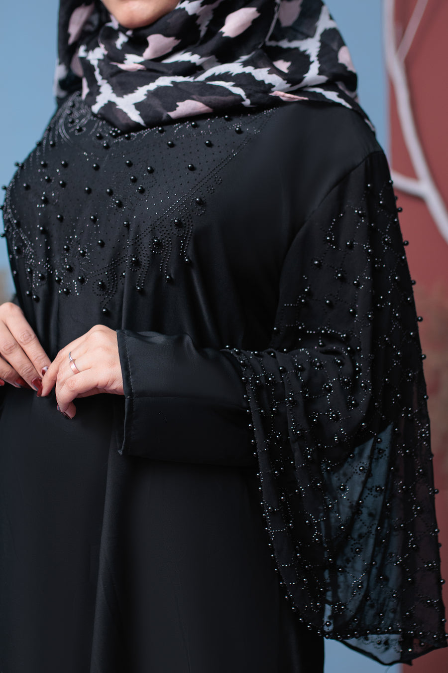 Lamia abaya- Areeba's Couture