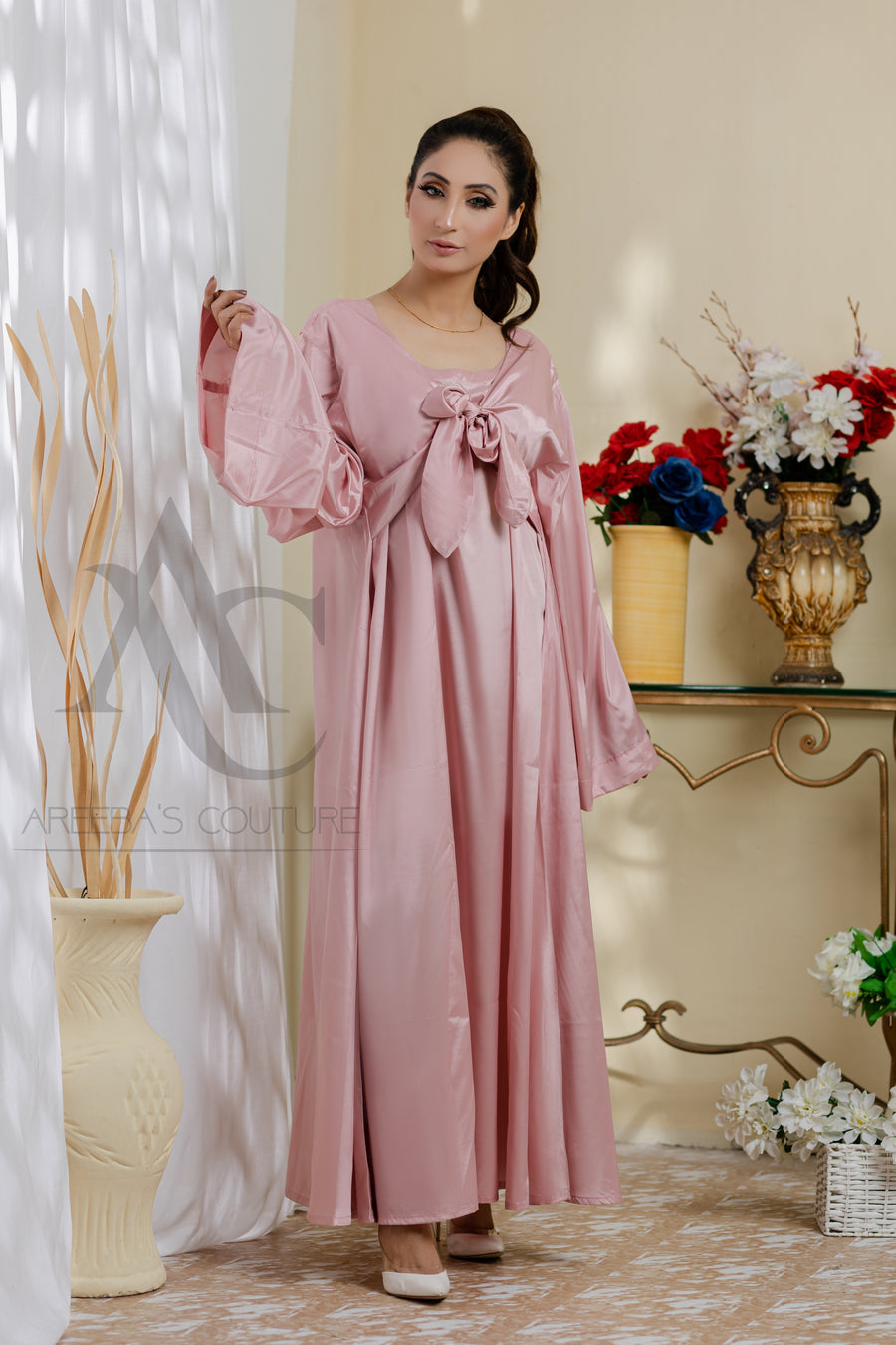 Blossom Ziya abaya- Areeba's Couture