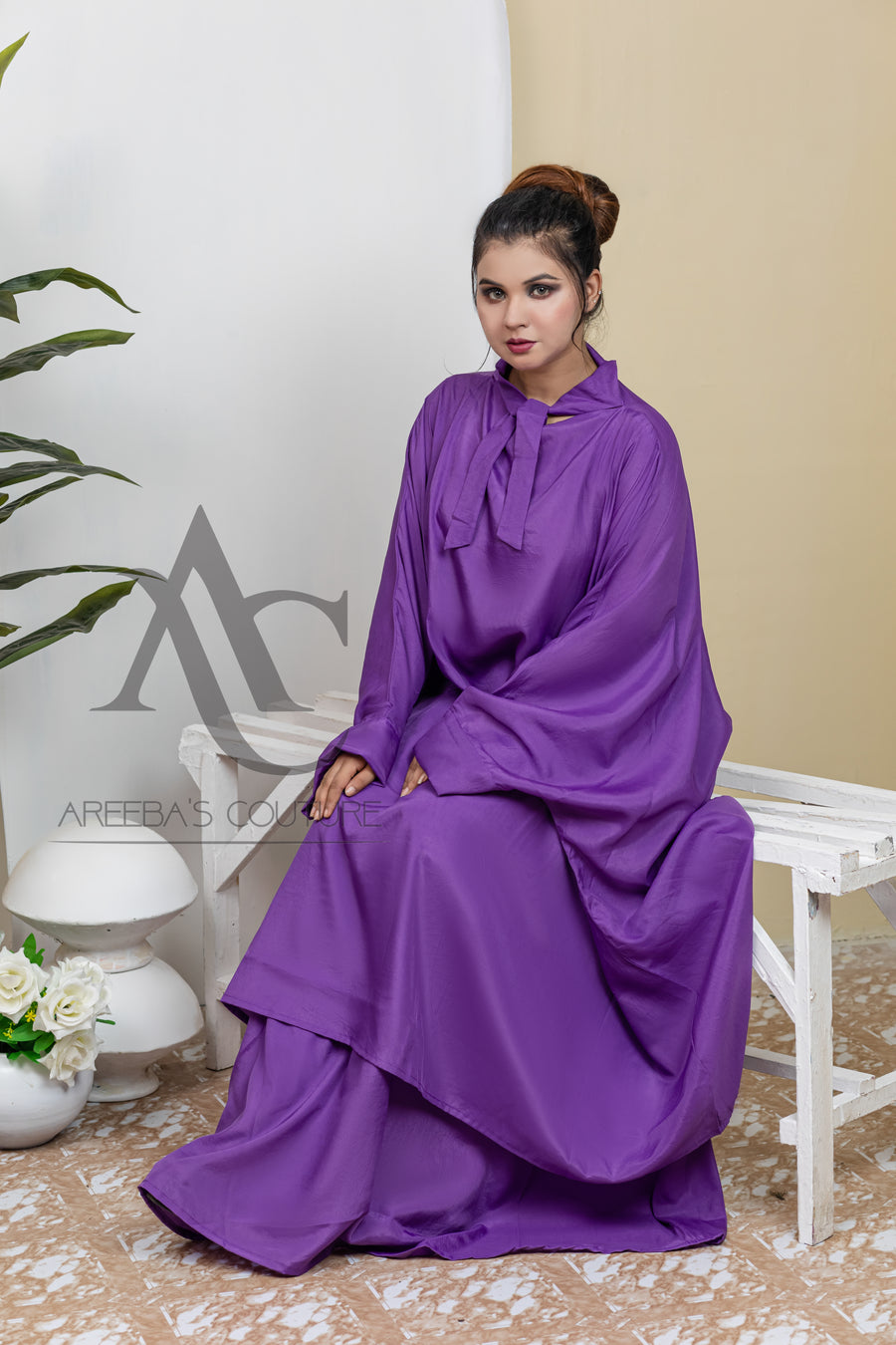 Amethyst Jilbab- Areeba's Couture