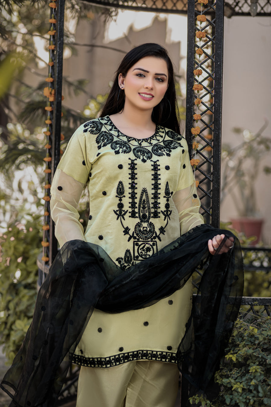 Thistle Green- Areeba's Couture