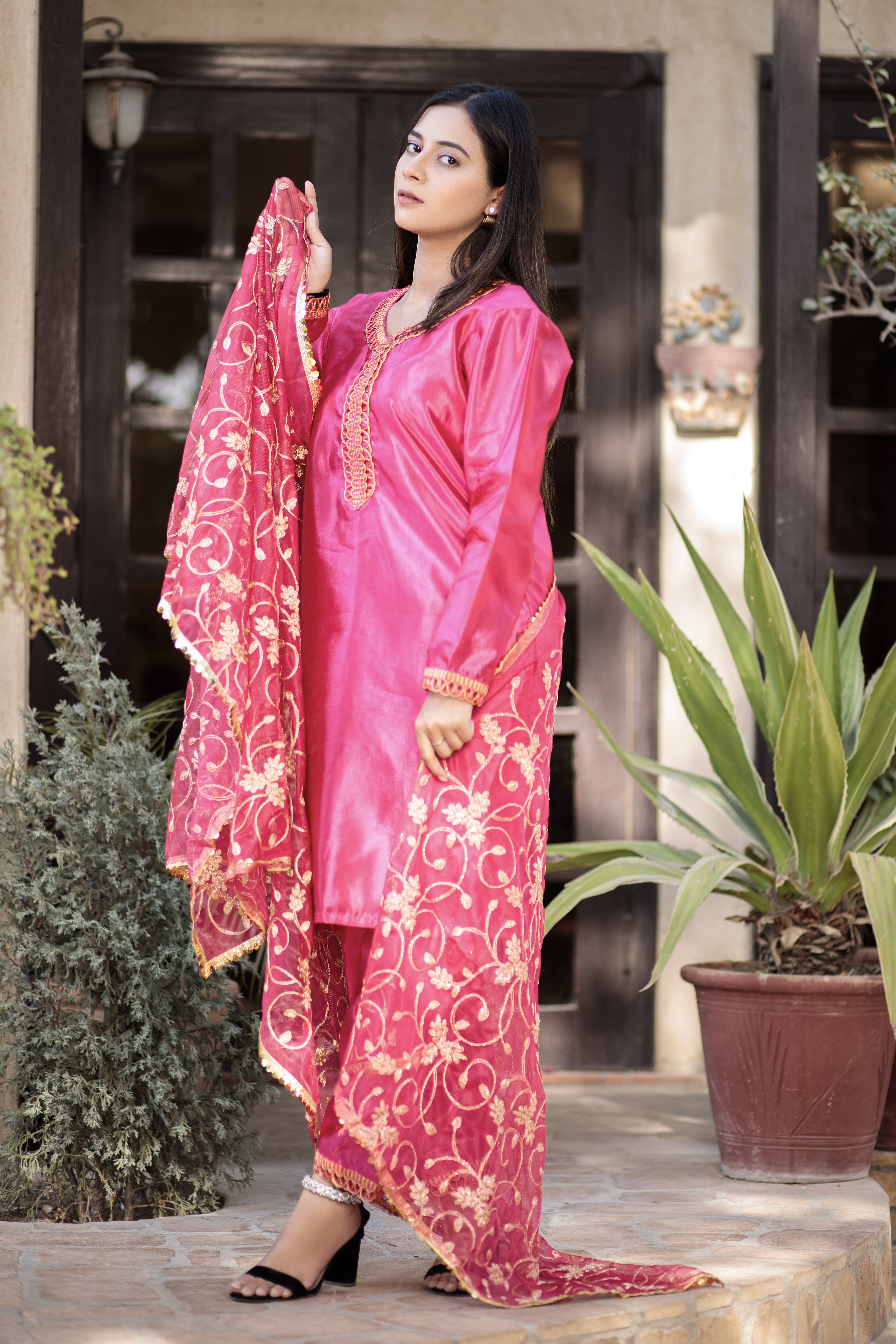 Persian Pink- Areeba's Couture