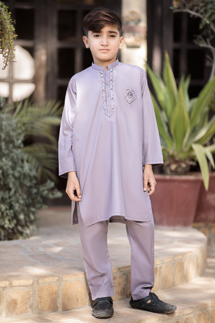 Languid Lavender Boys Punjabi- Areeba's Couture