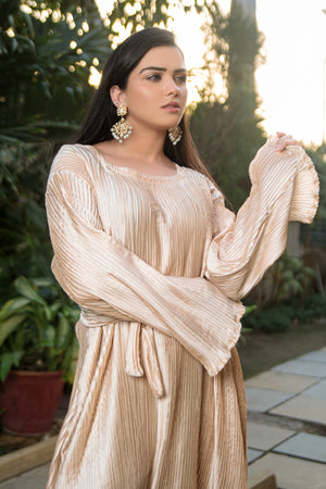 Platinum Maxi Dress- Areeba's Couture