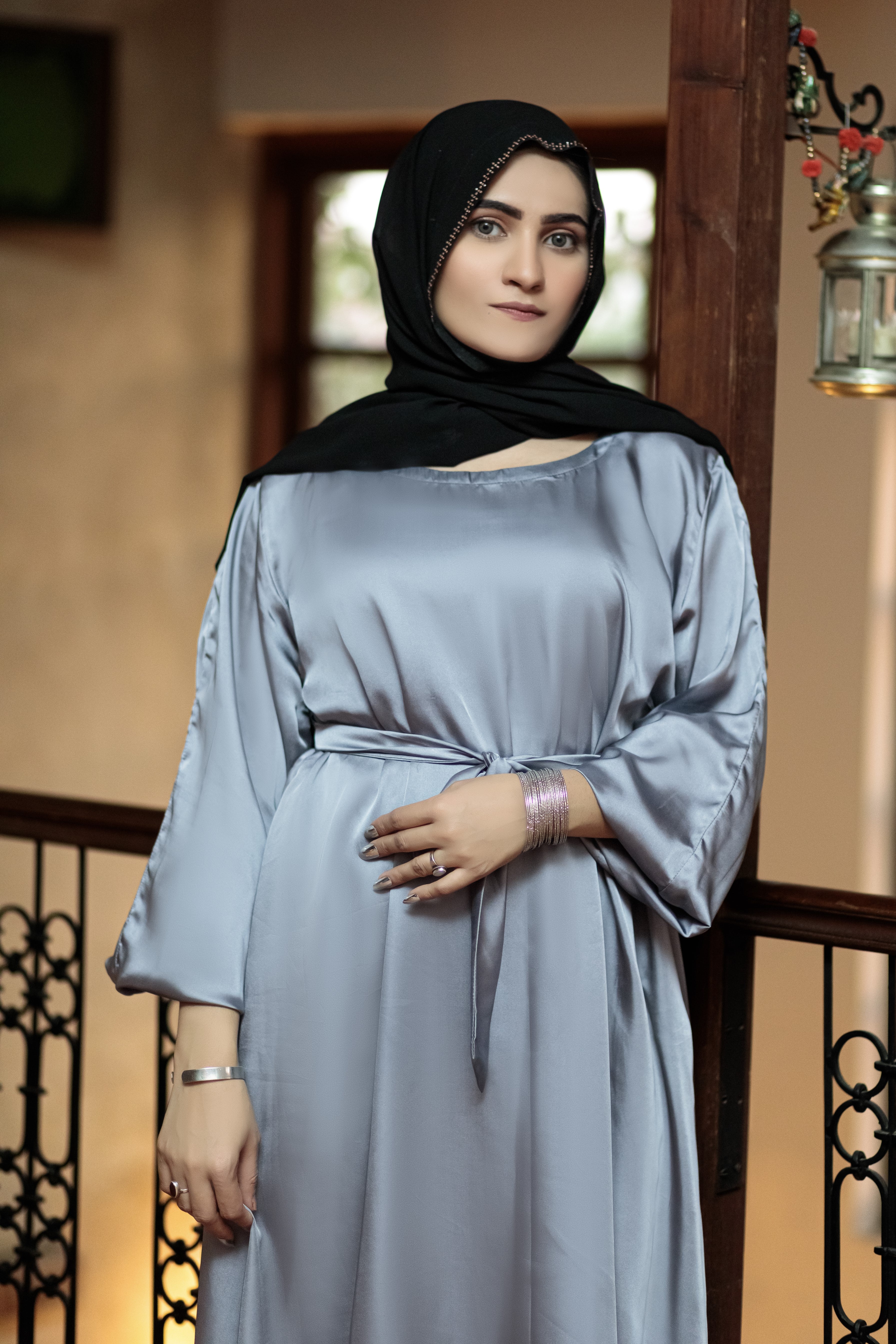 Casper Kinza Abaya- Areeba's Couture