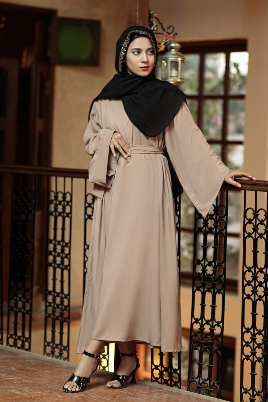 Rodeo Dust Afifa Abaya- Areeba's Couture