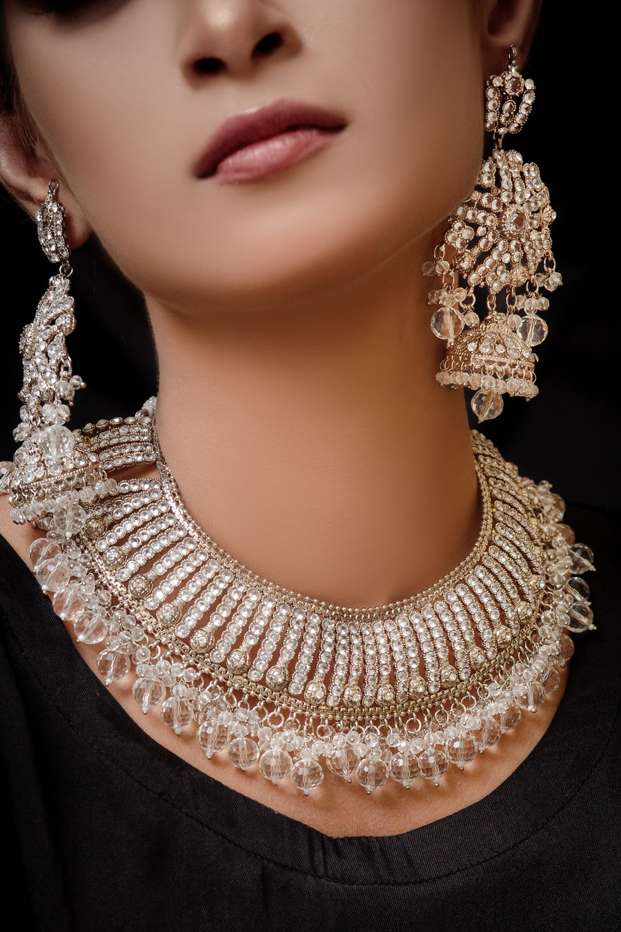 Kundan Artificial Jewellery set- Areeba's Couture