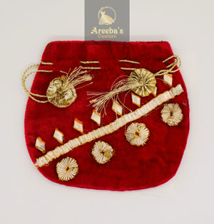 NIKAH POUCHES d16- Areeba's Couture