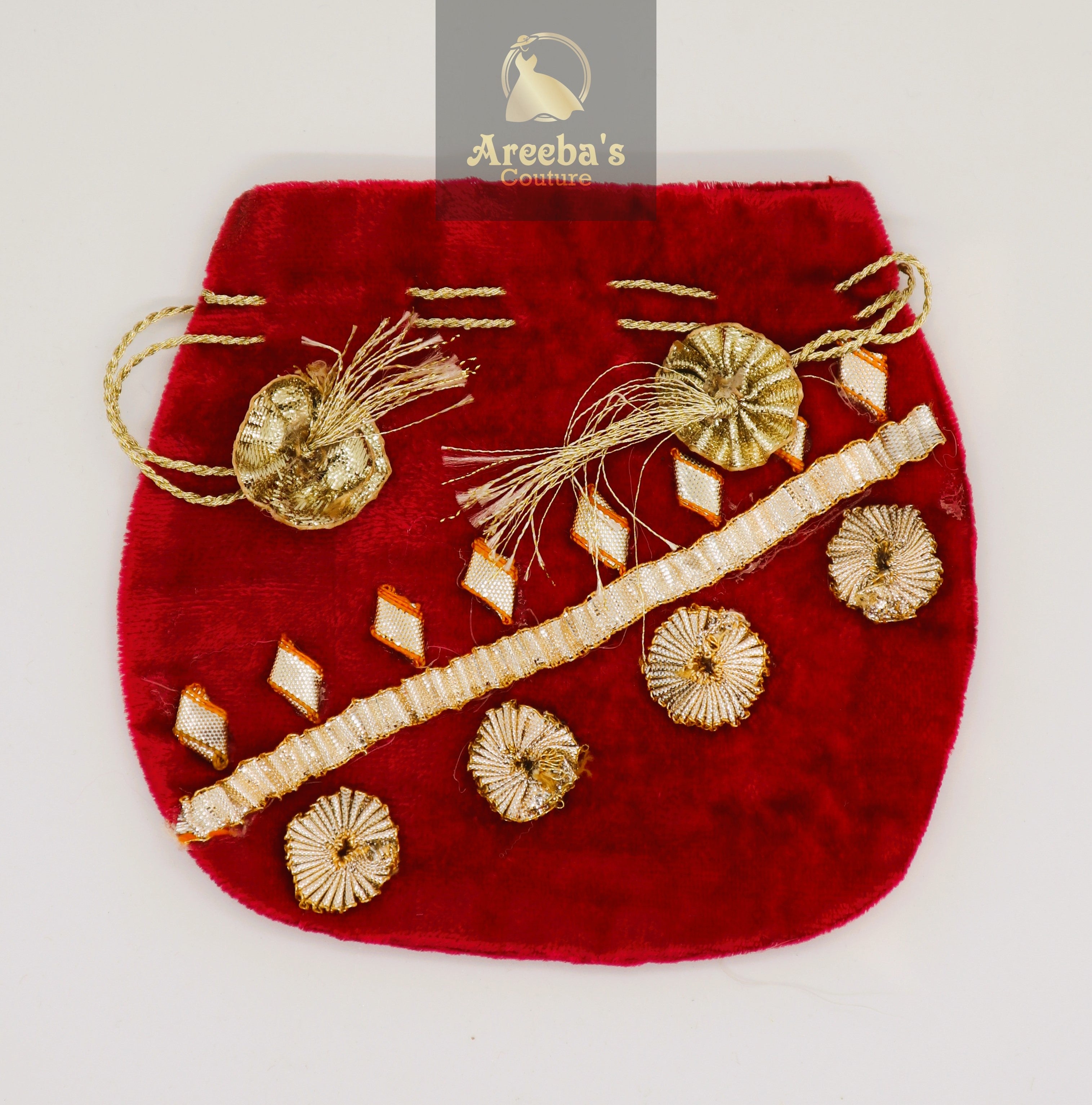 NIKAH POUCHES d16- Areeba's Couture