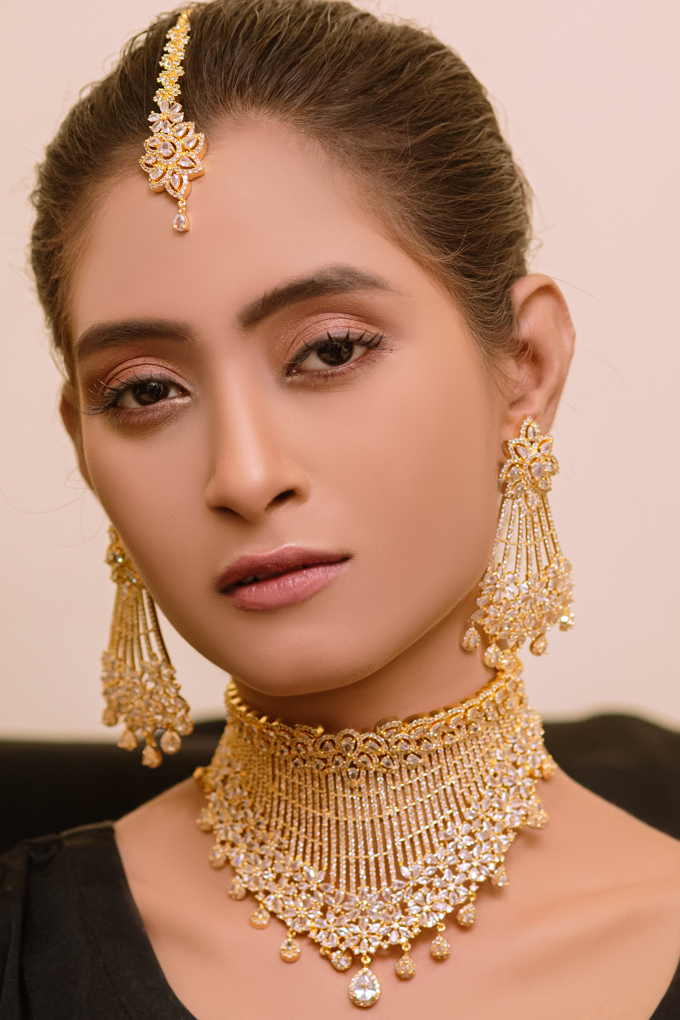 1 Carat Indian gold jewellery (88317671)- Areeba's Couture